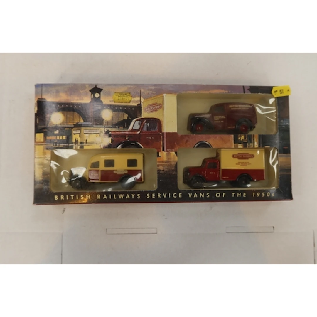 Lledo boxed British Railways Vans
