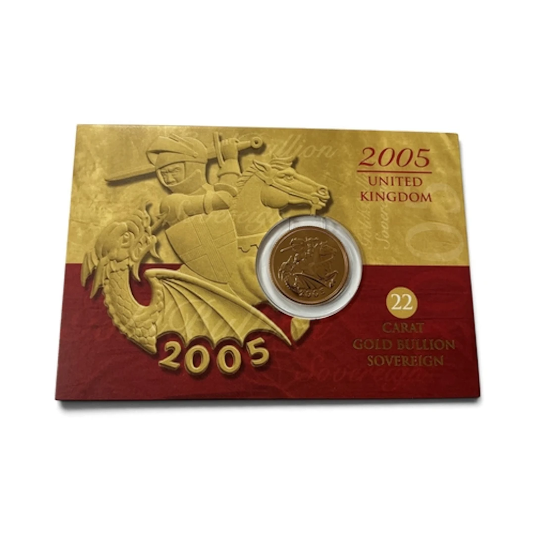 2005 Royal Mint Gold Sovereign.