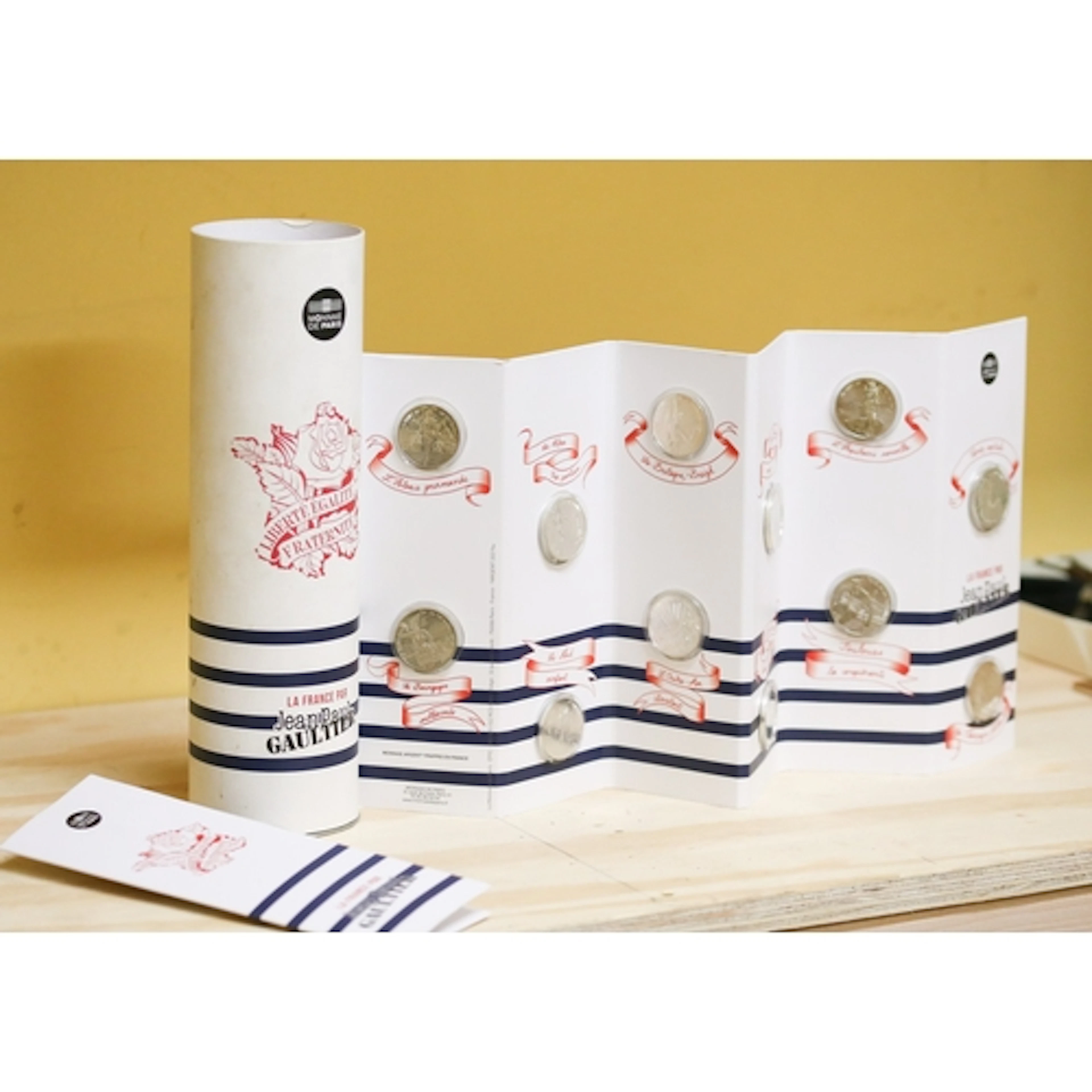 24 Piece La France par Jean Paul Gaultier Monnaie de Paris 2...