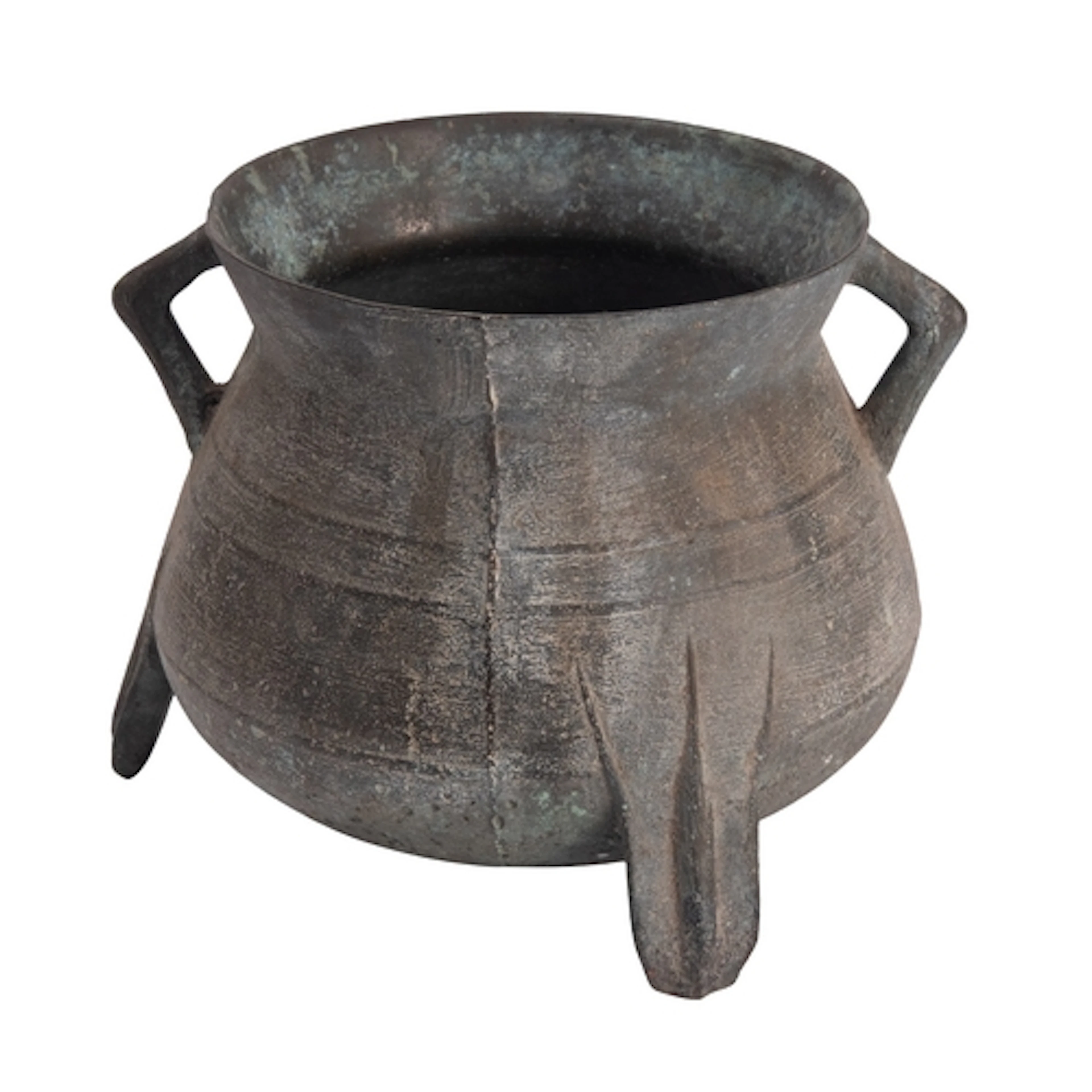 An English bronze cauldron, late 16th /early 17th century; o...