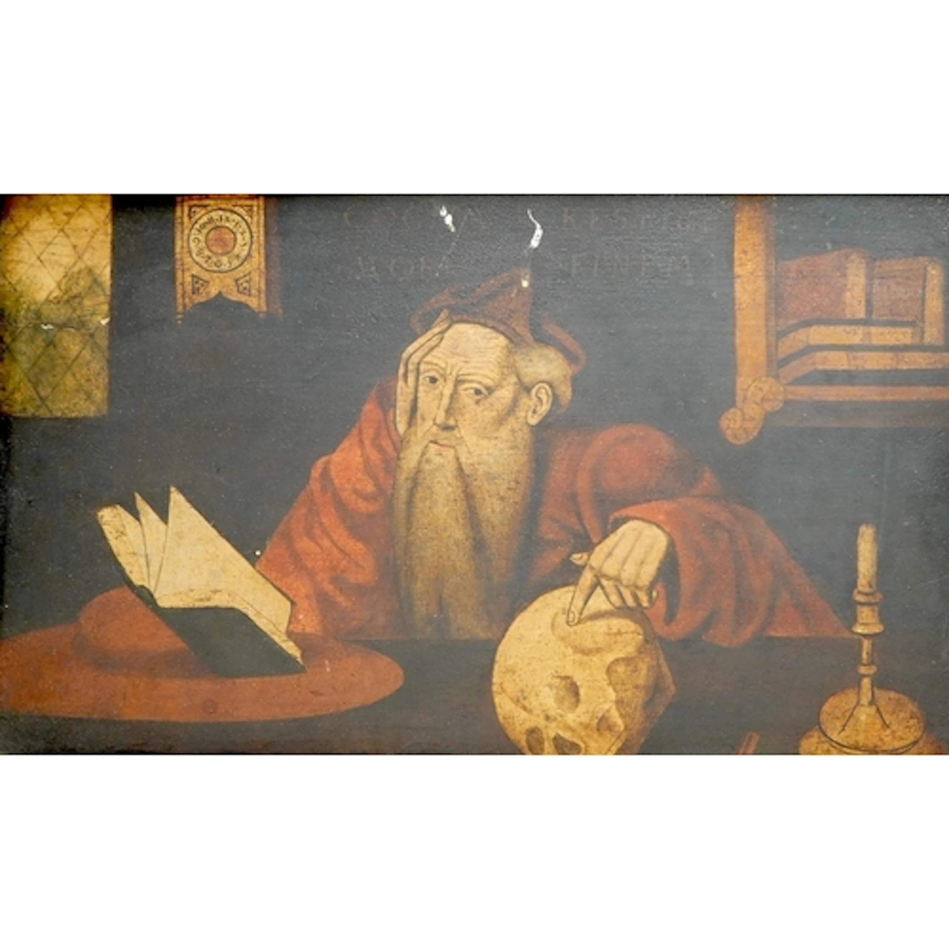 After Joos Van Cleve (c.1480-1540), 'St Jerome in his study'...