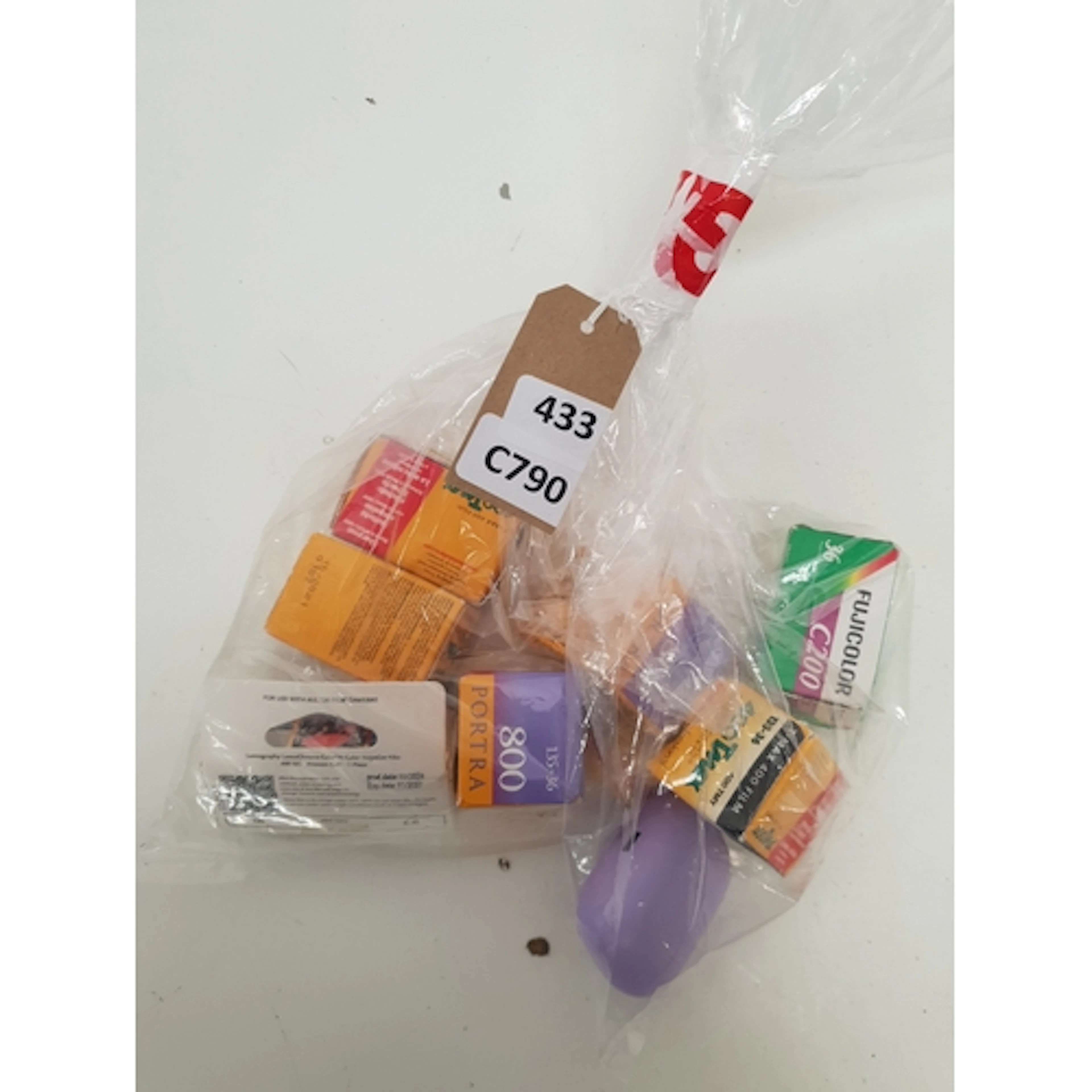 ONE BAG OF MIXED FUJICOLOR / EARBUDS