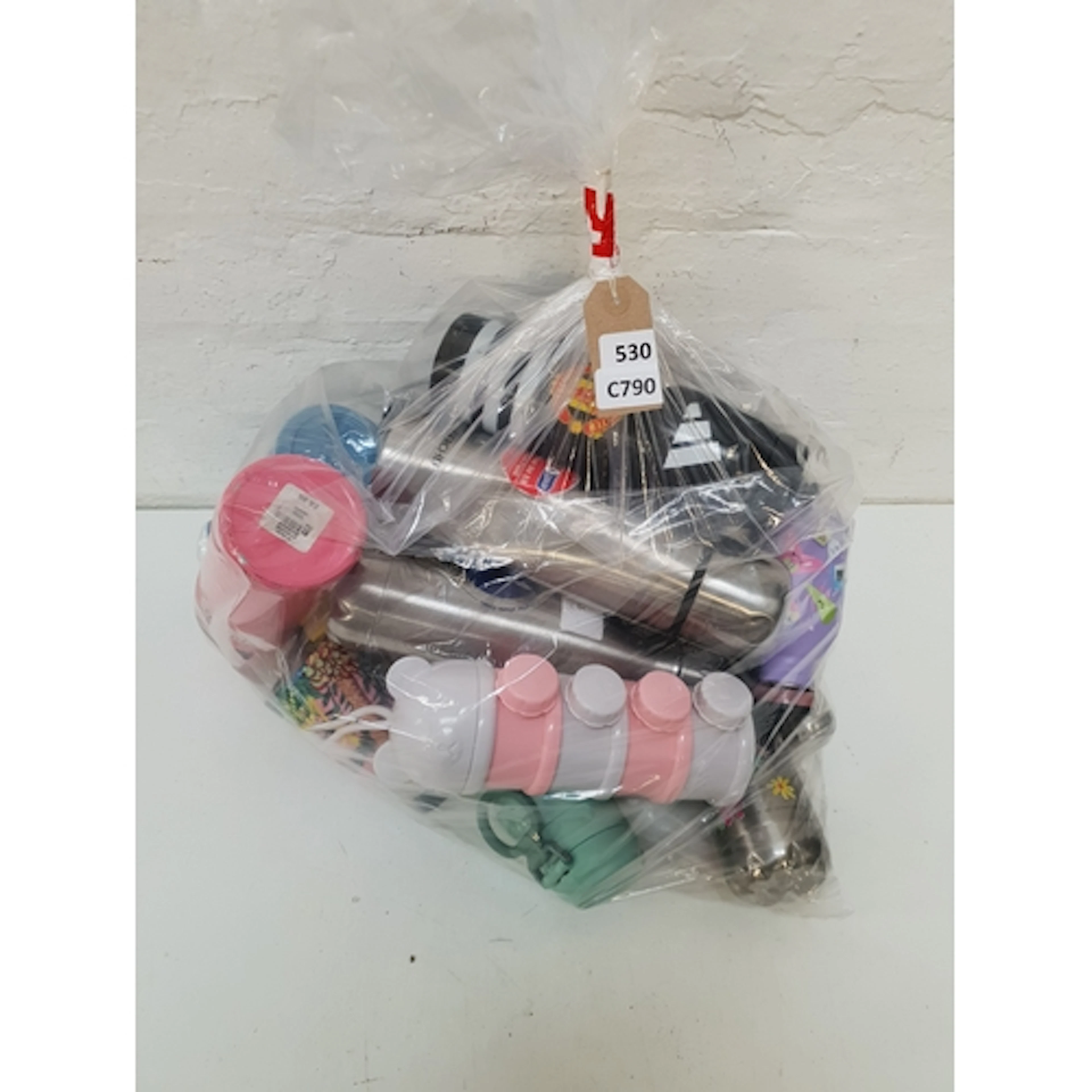 ONE BAG OF WATER BOTTLES