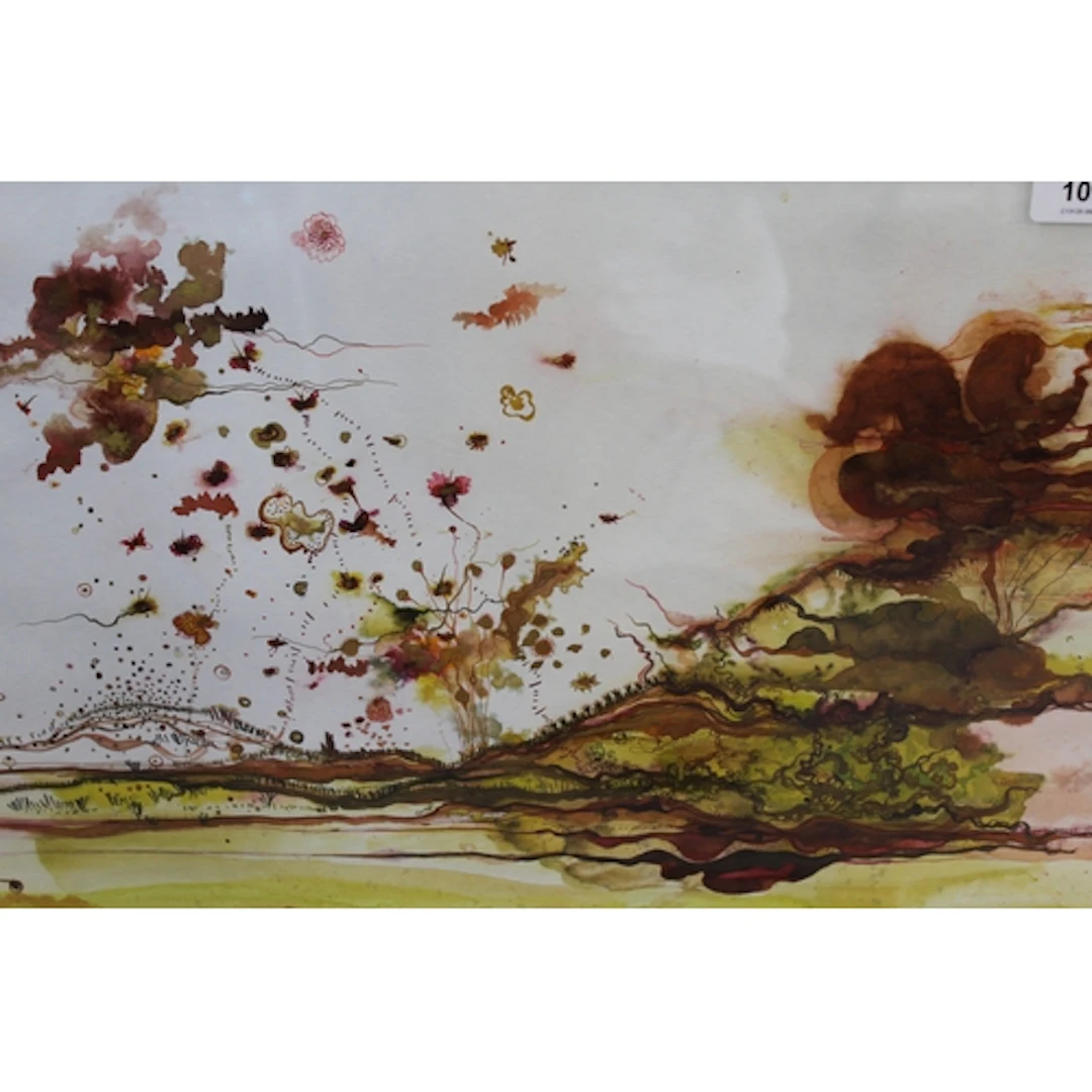Cecilia Ghiraldo, pen & ink study on paper, ' Bugs ', 2009, ...