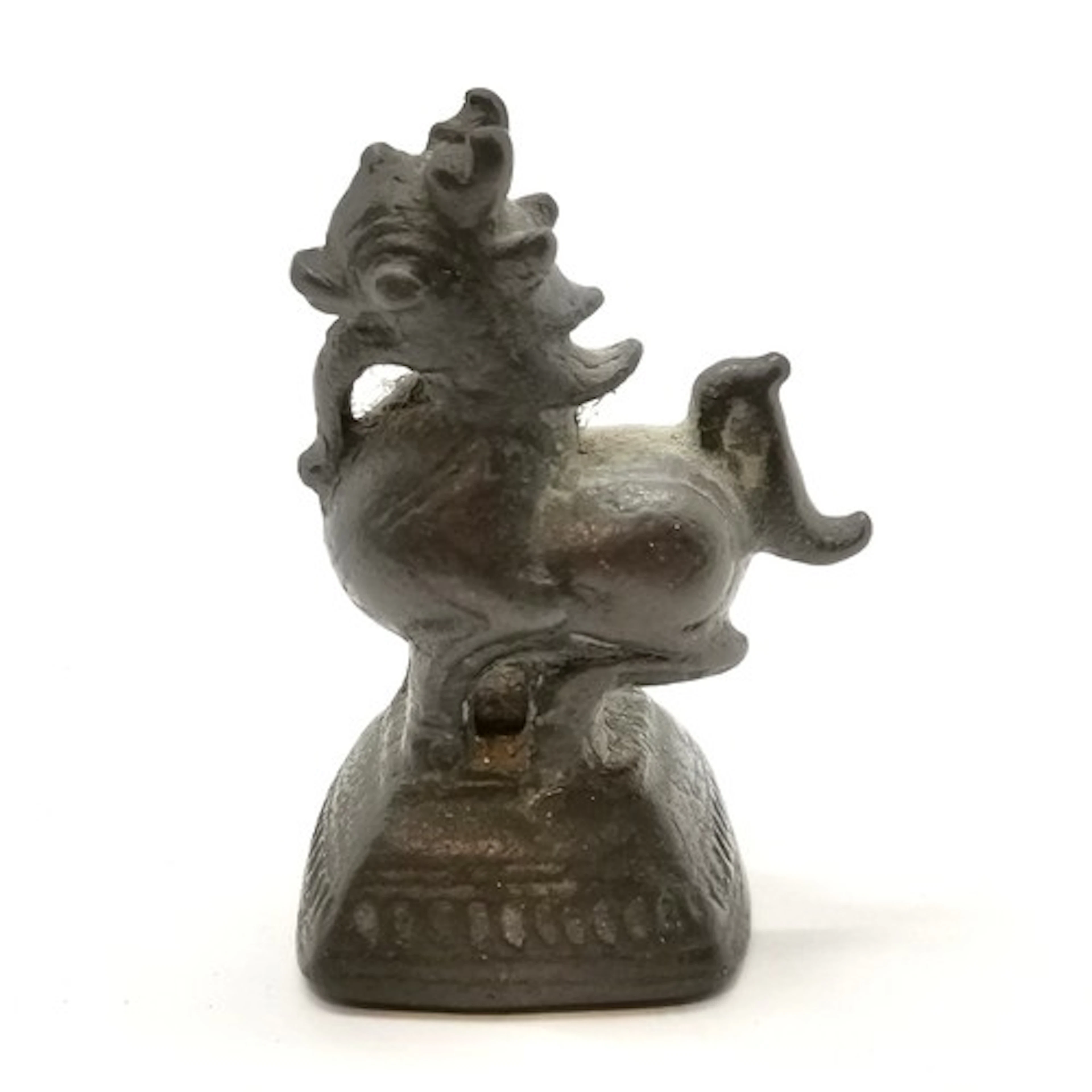 Antique Asian hamsa bird opium weight - 5.5cm tall & 161g to...