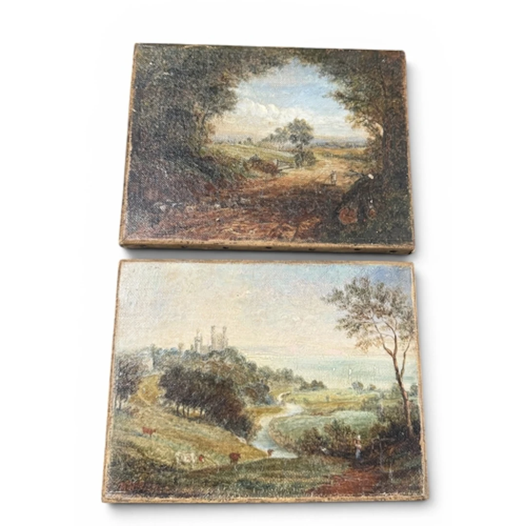 AFTER JOHN CONSTABLE (BRITISH 1776-1837): A PAIR OF ENGLISH ...