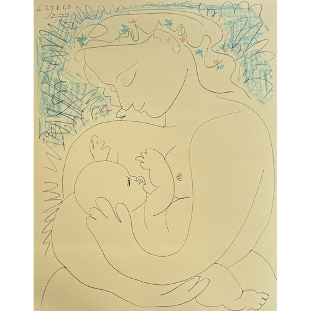AFTER PABLO PICASSO: GRANDE MATERNITE Lithograph on paper. S...