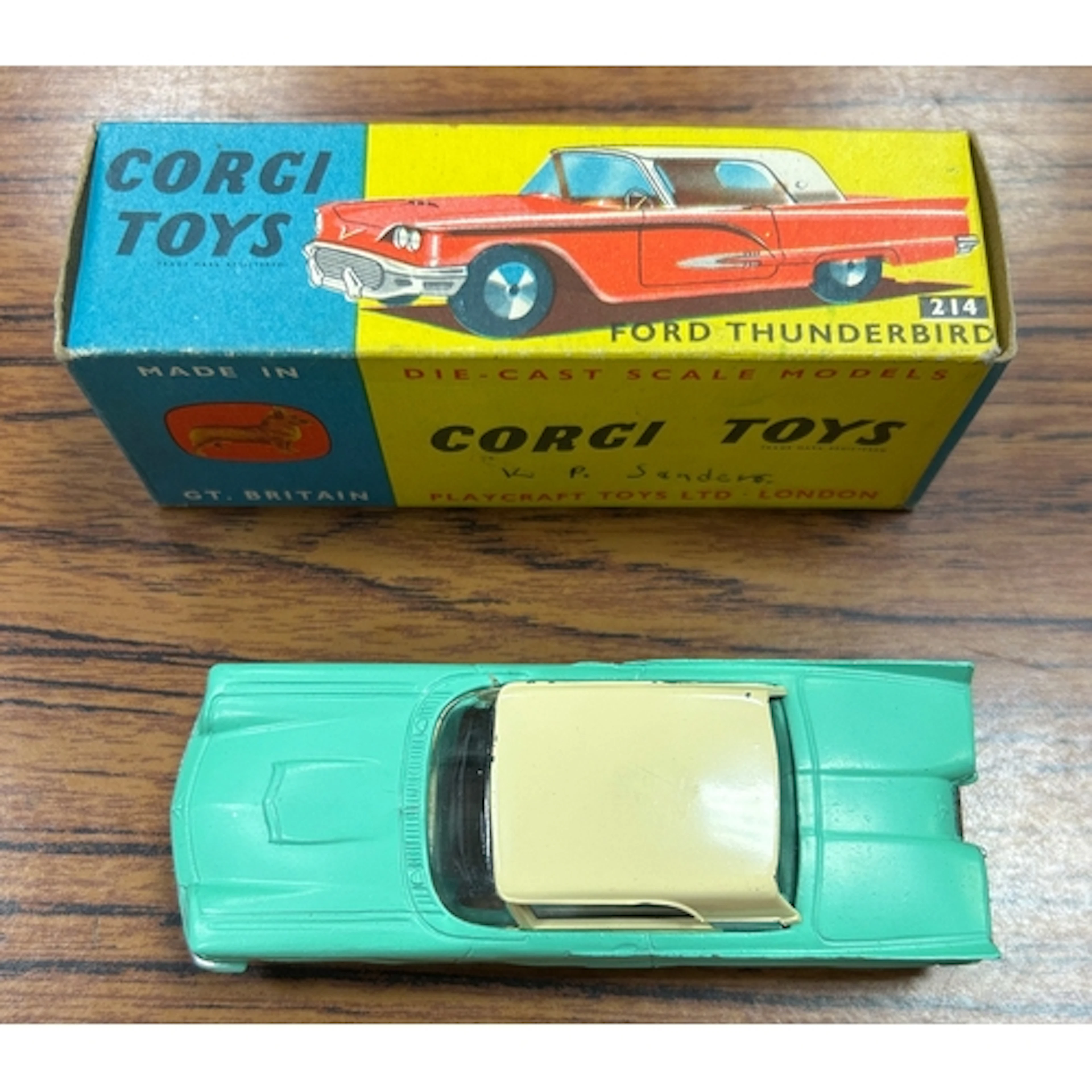 Corgi. Vintage selection of cars generally excellent to near...