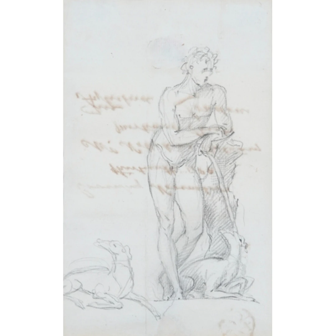 English School, 18th century A letter to Mr Nollekens with ...