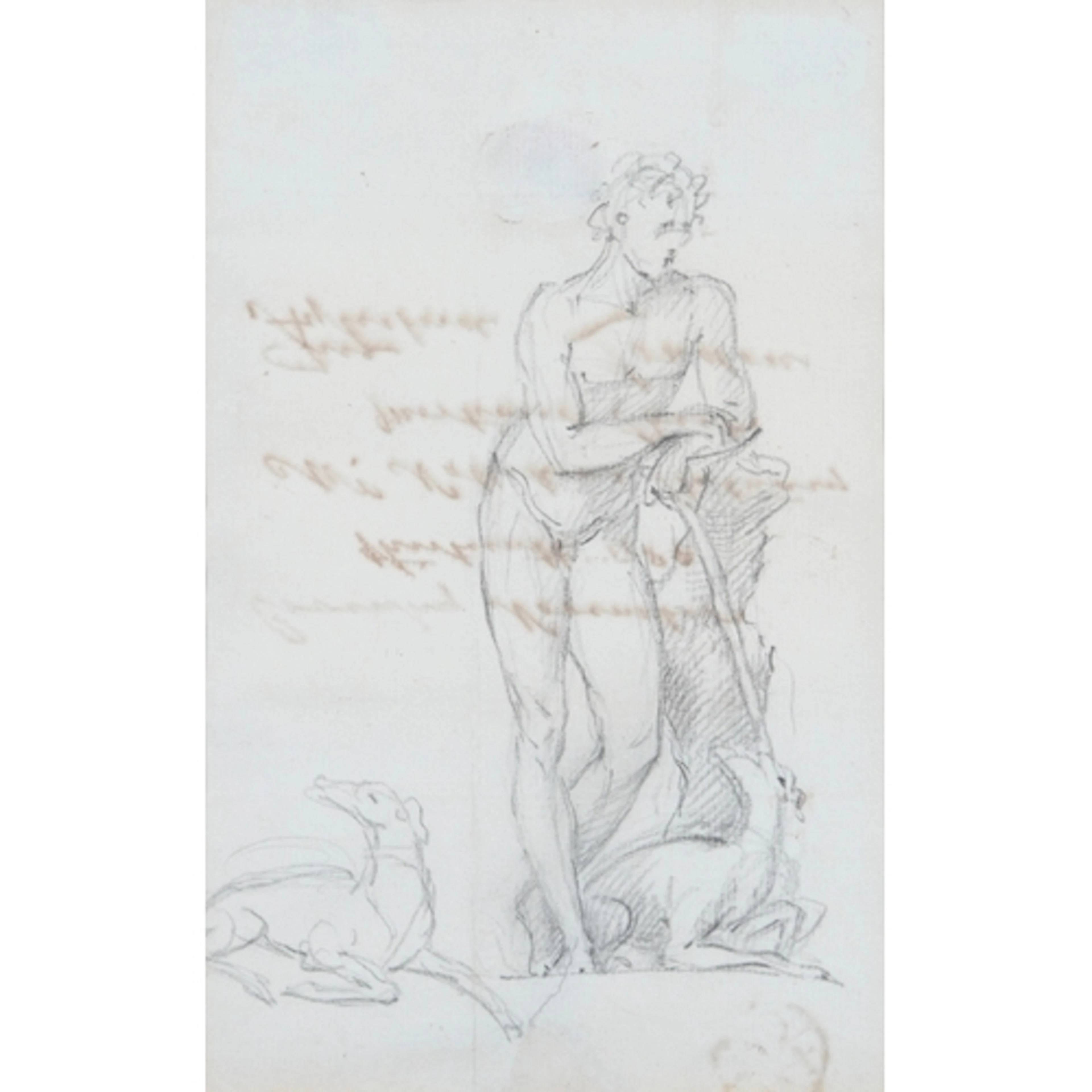 English School, 18th century A letter to Mr Nollekens with ...