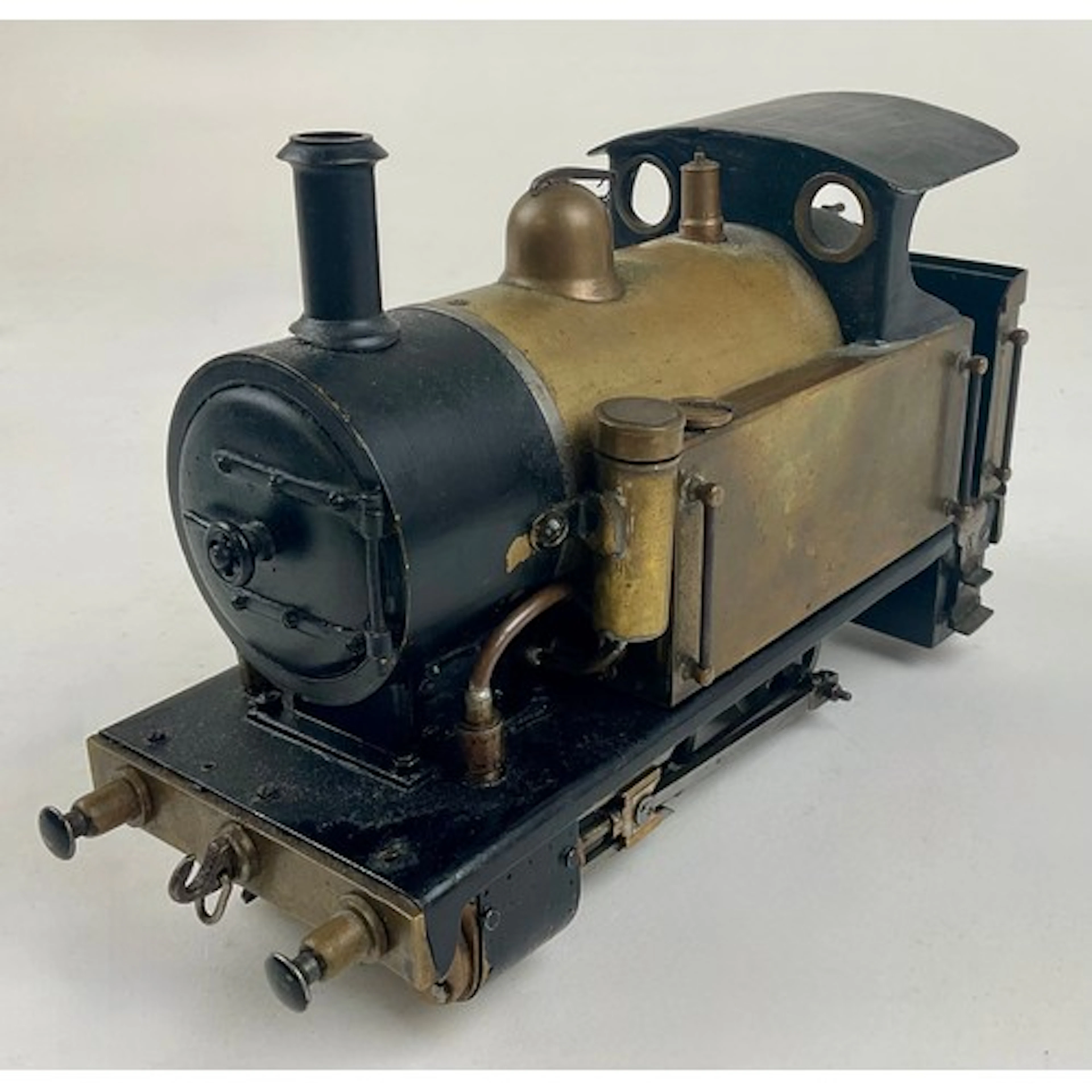 Live steam - a well made O gauge scratch-built locomotive, 0...