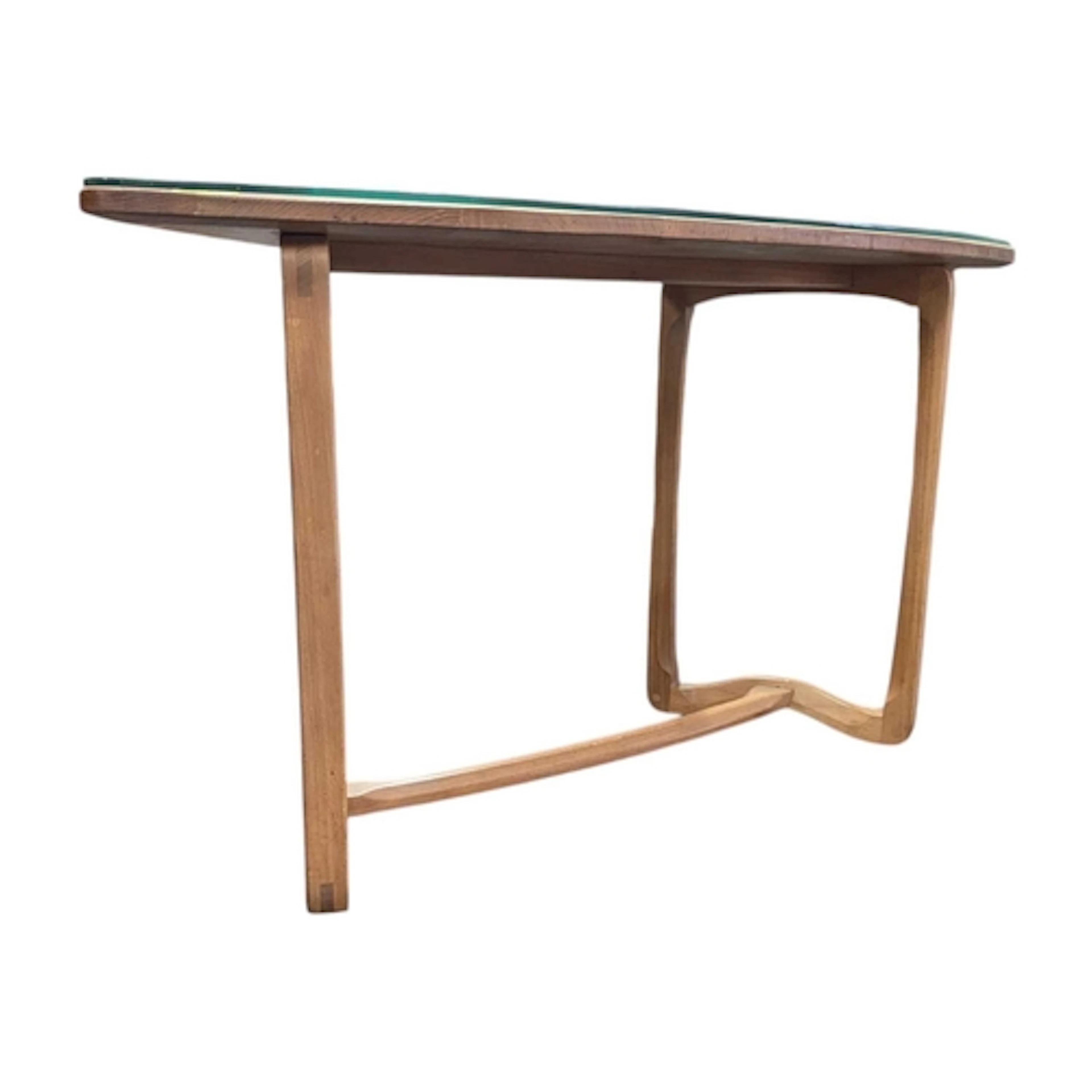 British Modern Design - A vintage mid 20th century teak occa...