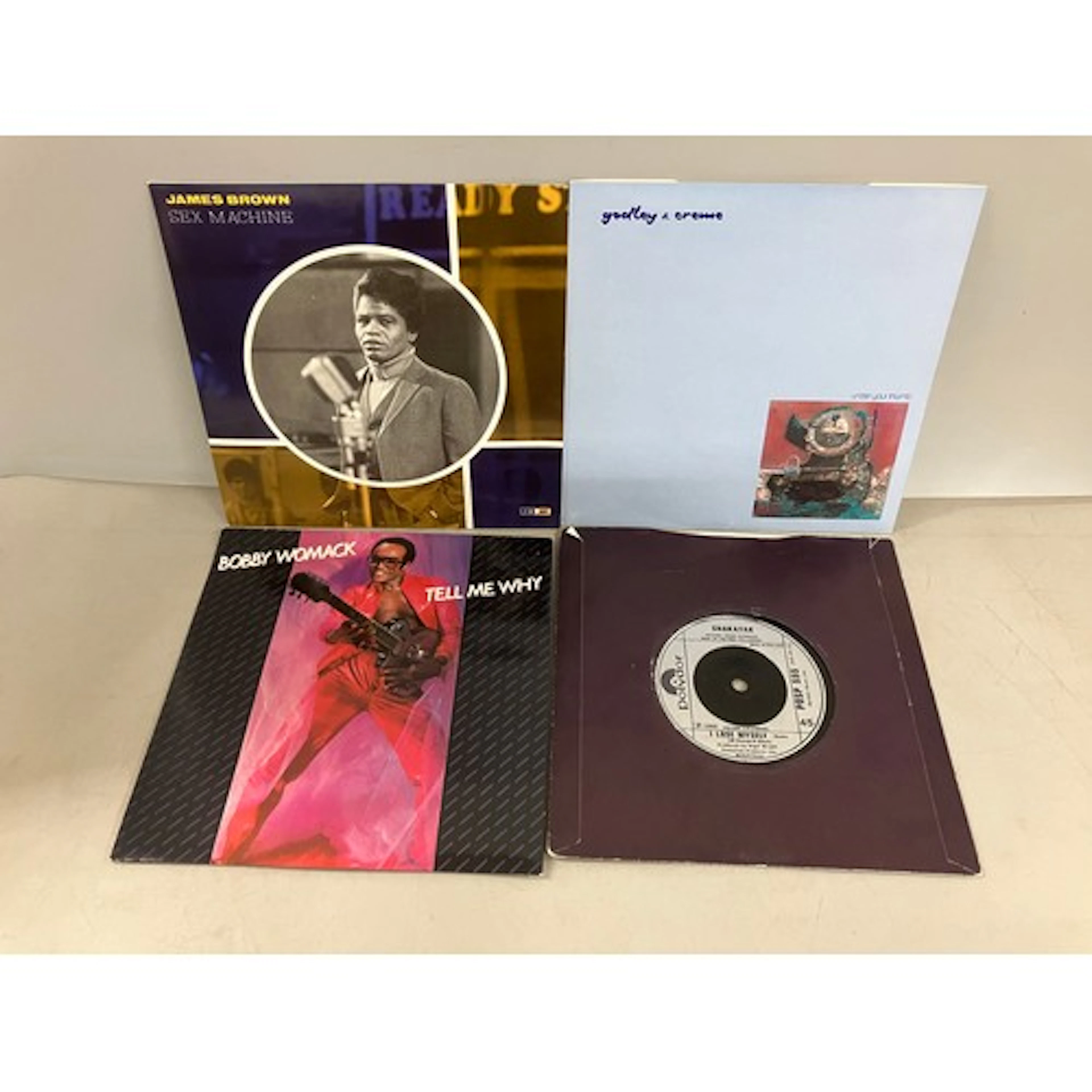 Collection of vinyl LP records to include two recorded radio...