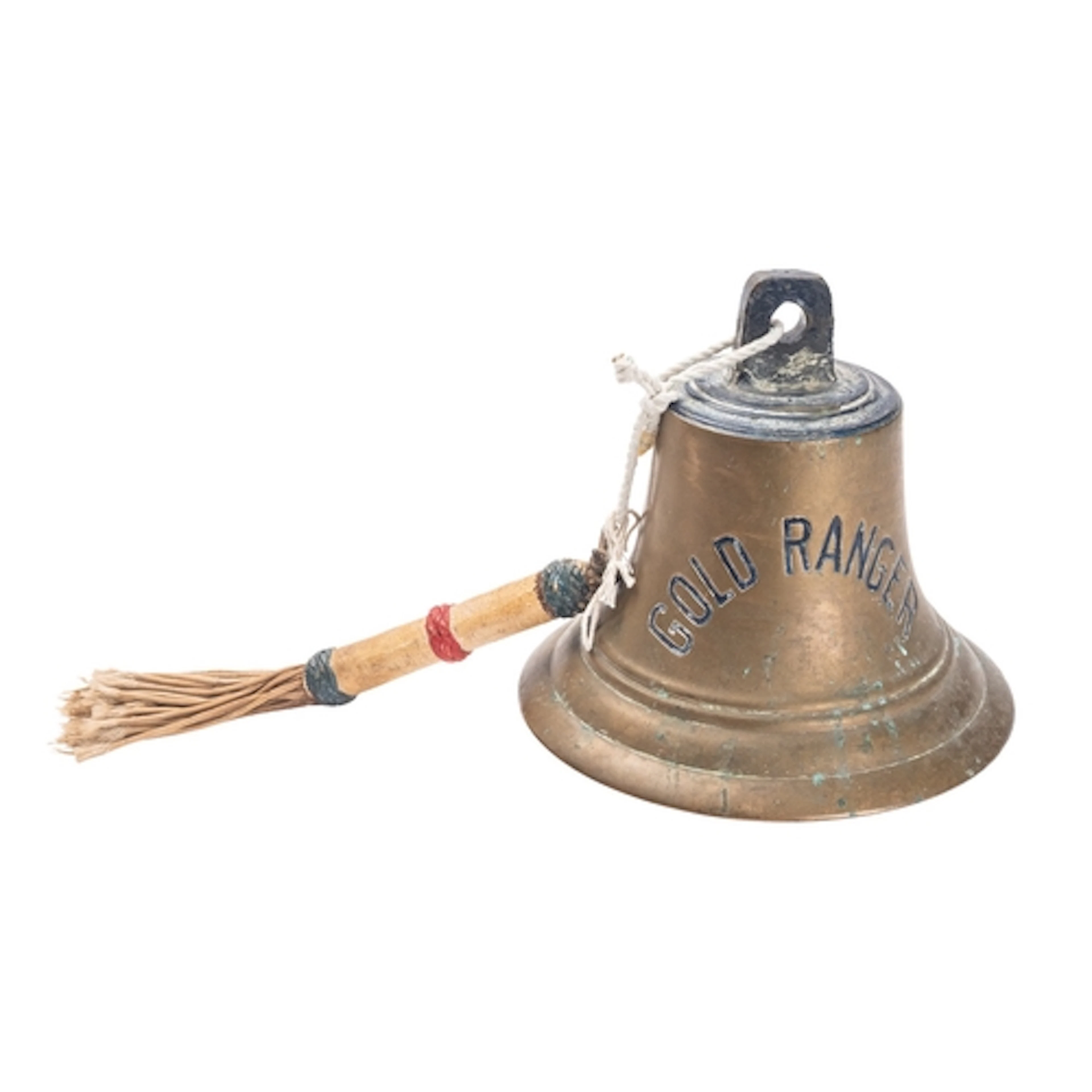 The ship's bell from the Royal Fleet Auxiliary Tanker 'Gold ...