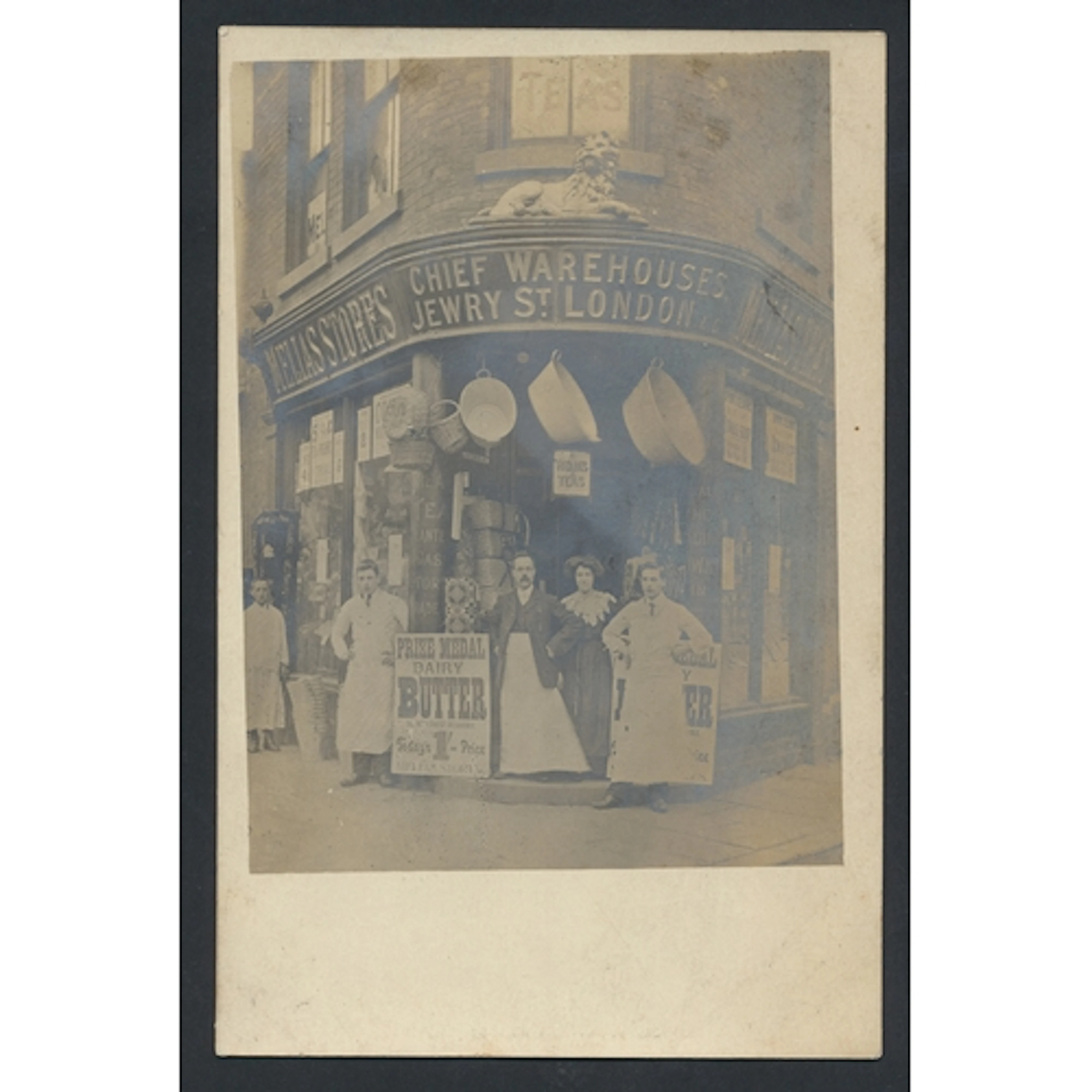 London. Coln. in a modern album with range of R.Ps, printed,...
