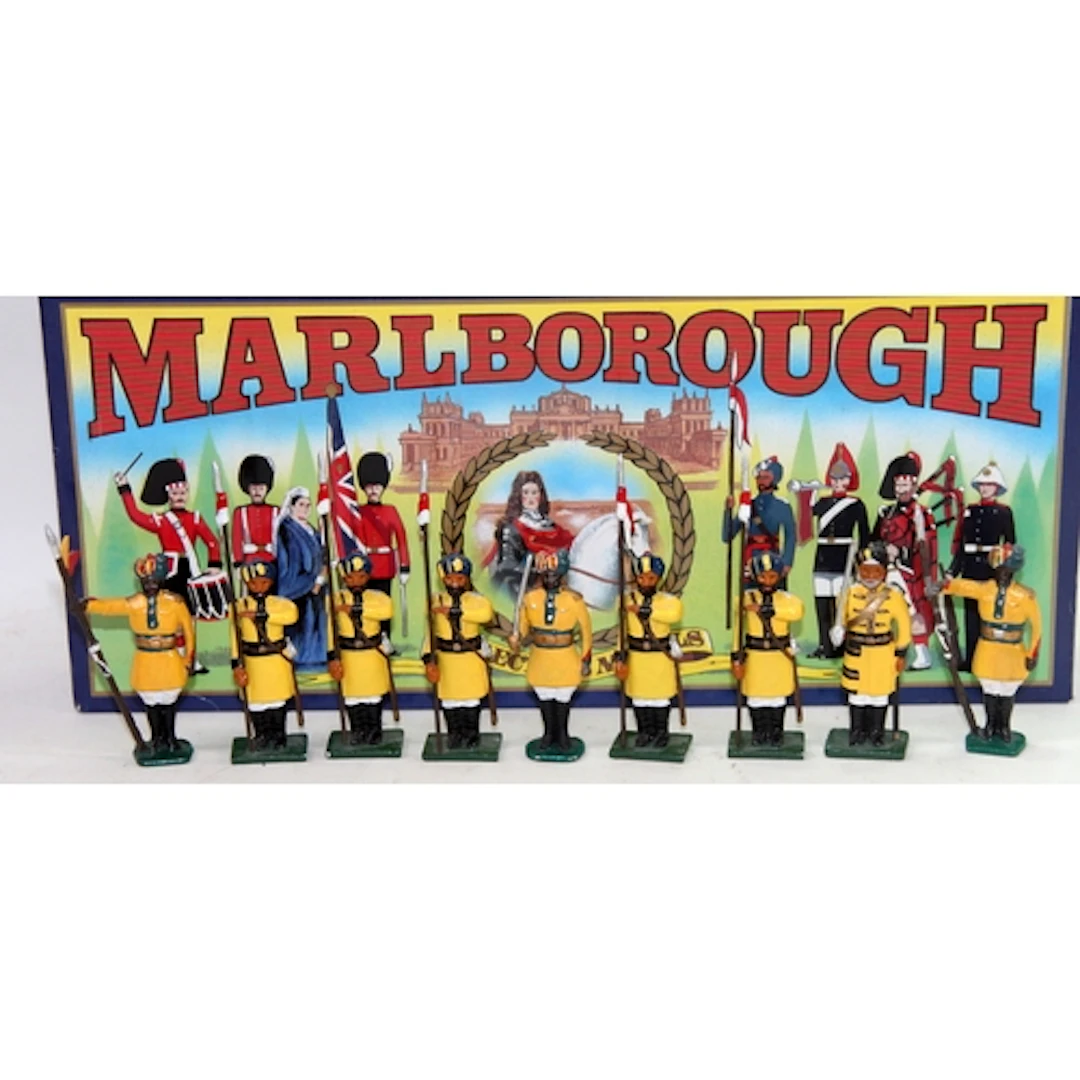 Cast metal model soldiers: Marlborough Collectors Models, Br...