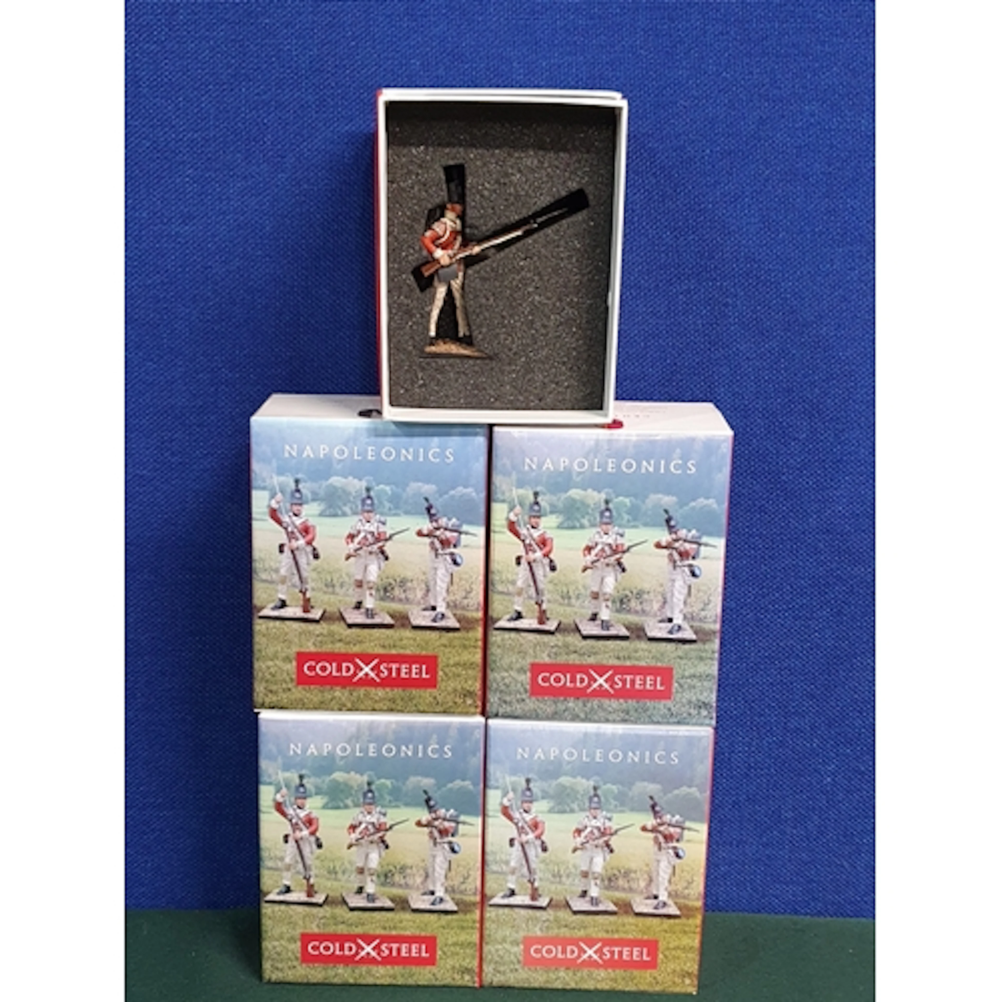 Five boxed Centurion Toy Soldiers Cold Steel Napoleonic Figu...