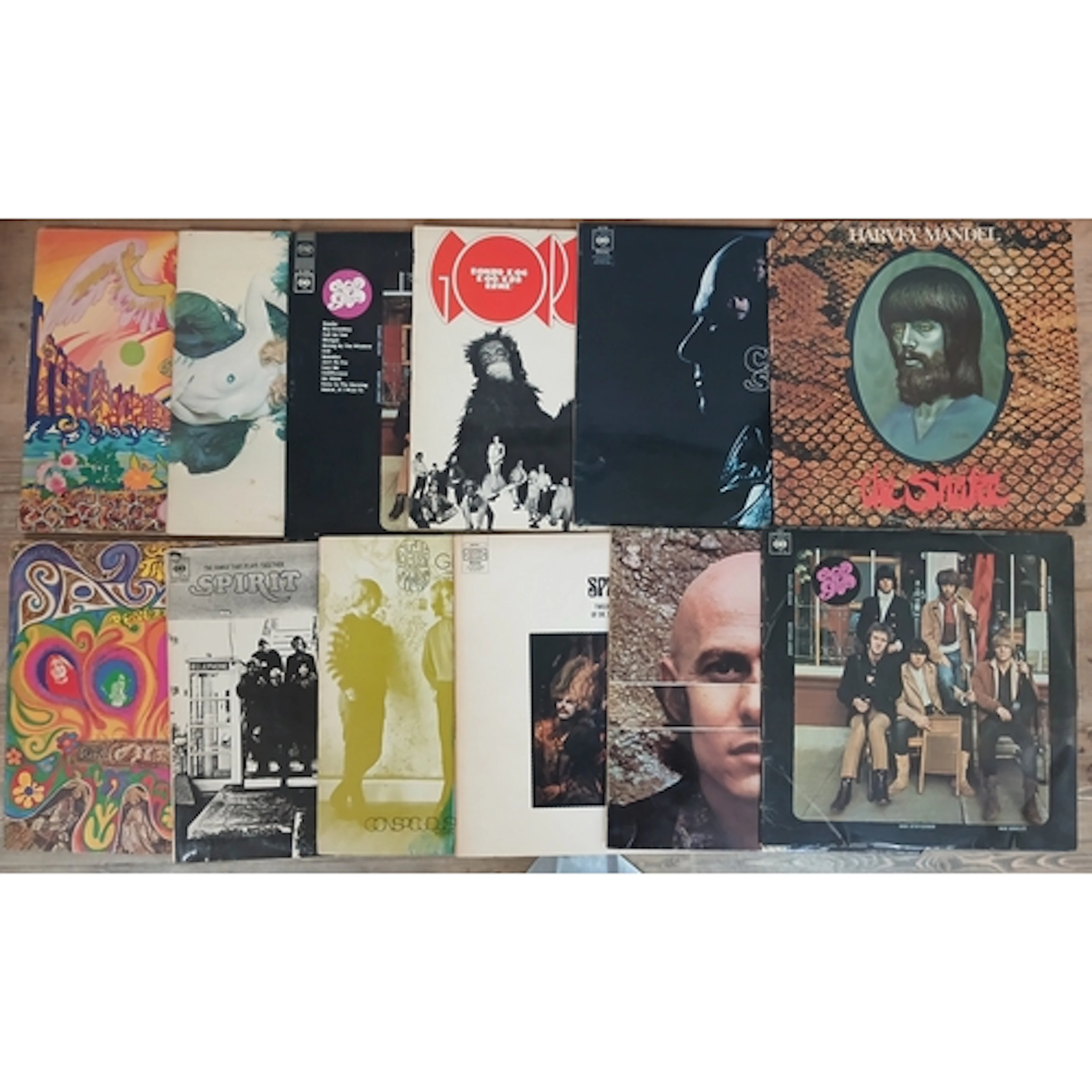 A group of 12 assorted LPs, various artists, circa 1960s and...