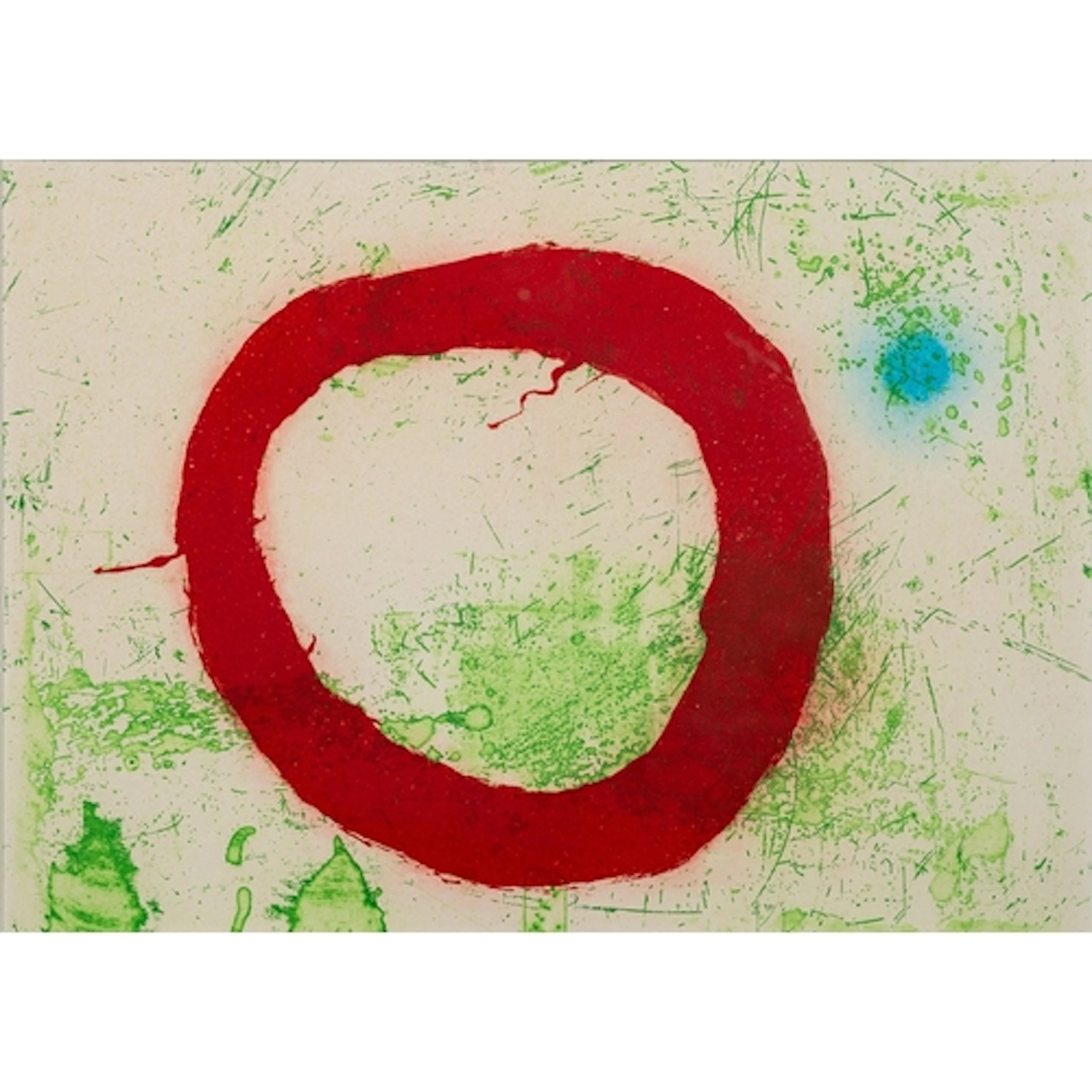 * Joan Miro (1893-1983) - Single plate from the Lapidari sui...