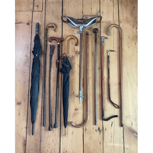 Shooting : A Shooting Stick By Swaine Adeney Brigg , In