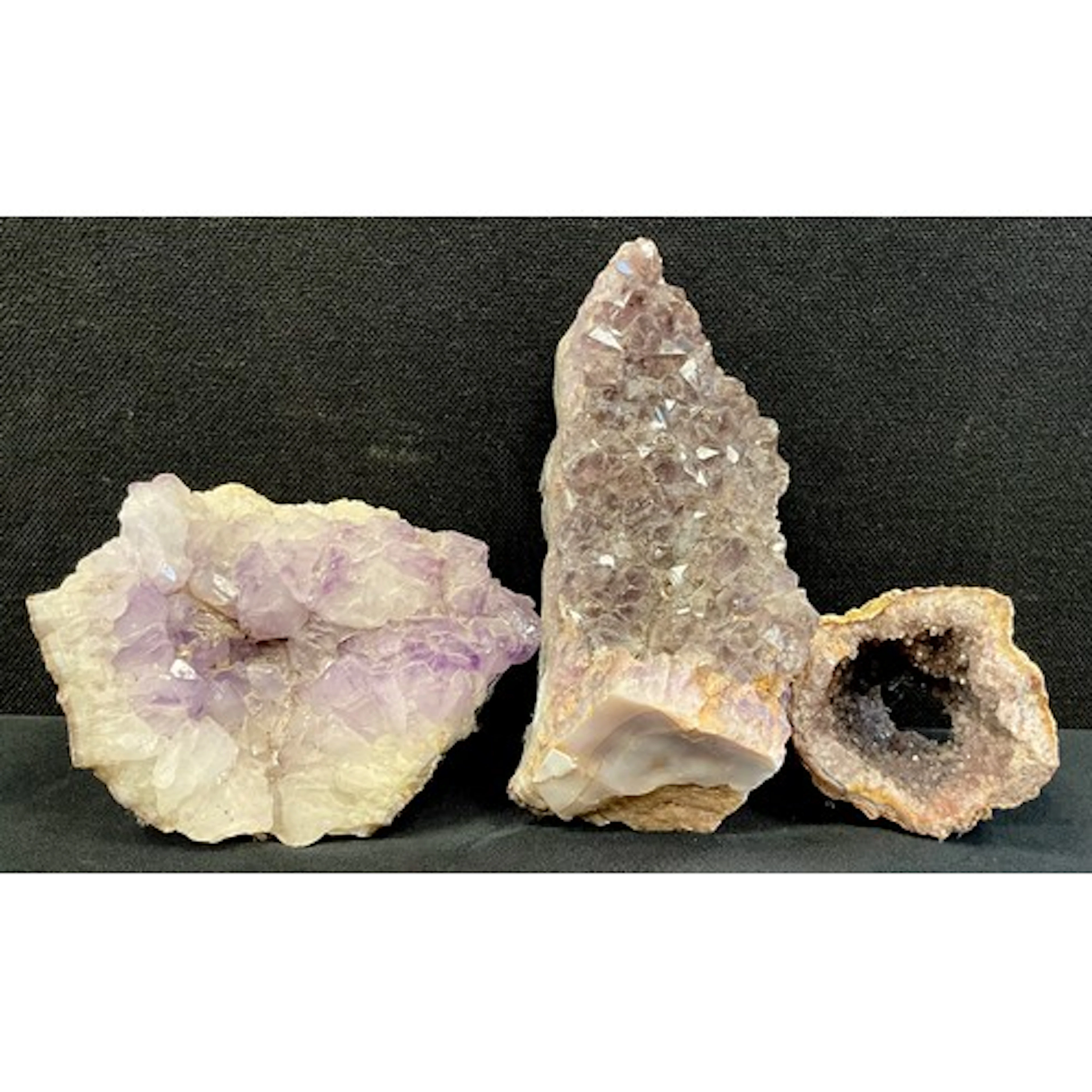 Geology, Rocks and Minerals - a raw amethyst and quartz geod...