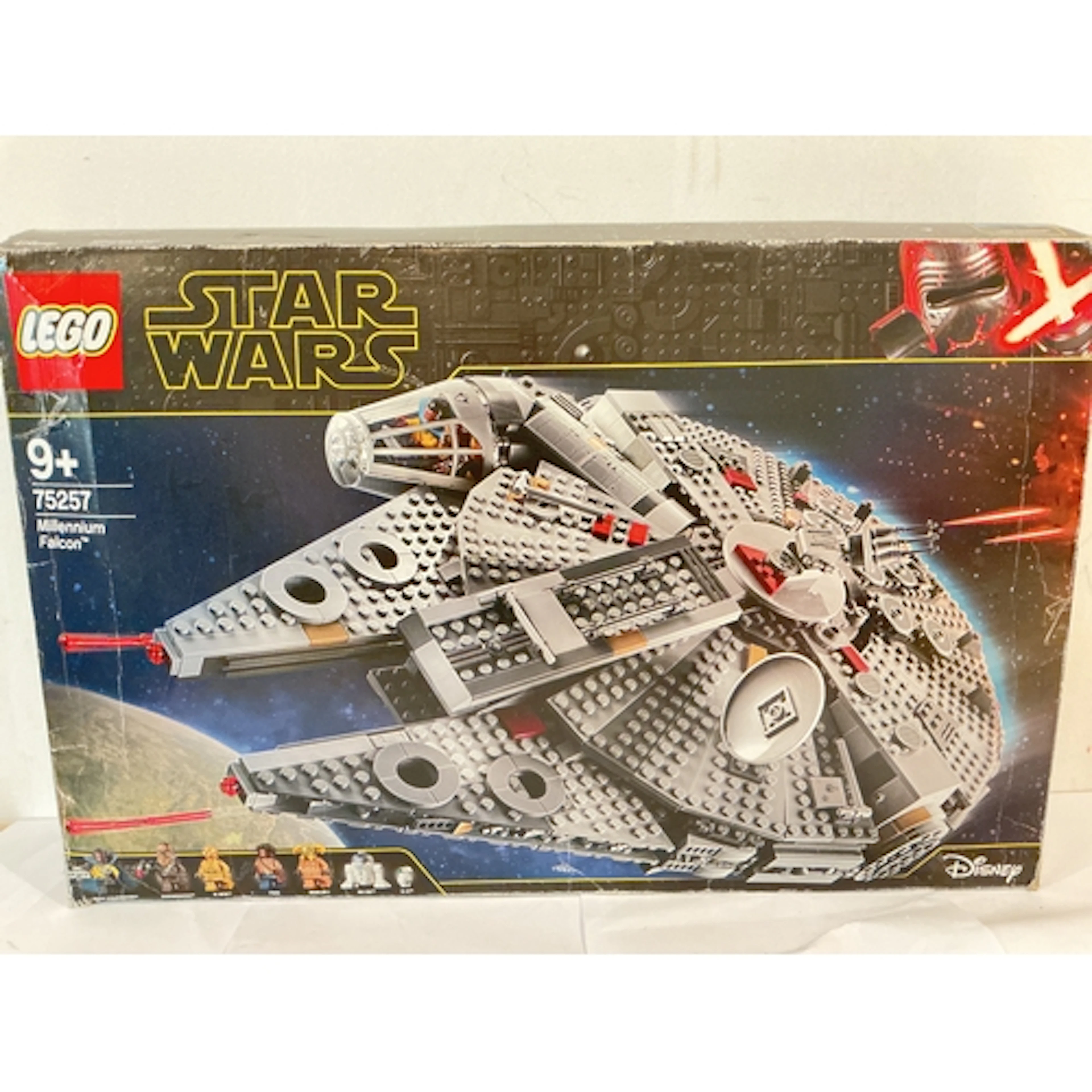 A Boxed Lego Star Wars Millennium Falcon #75257. Box Has Bee...