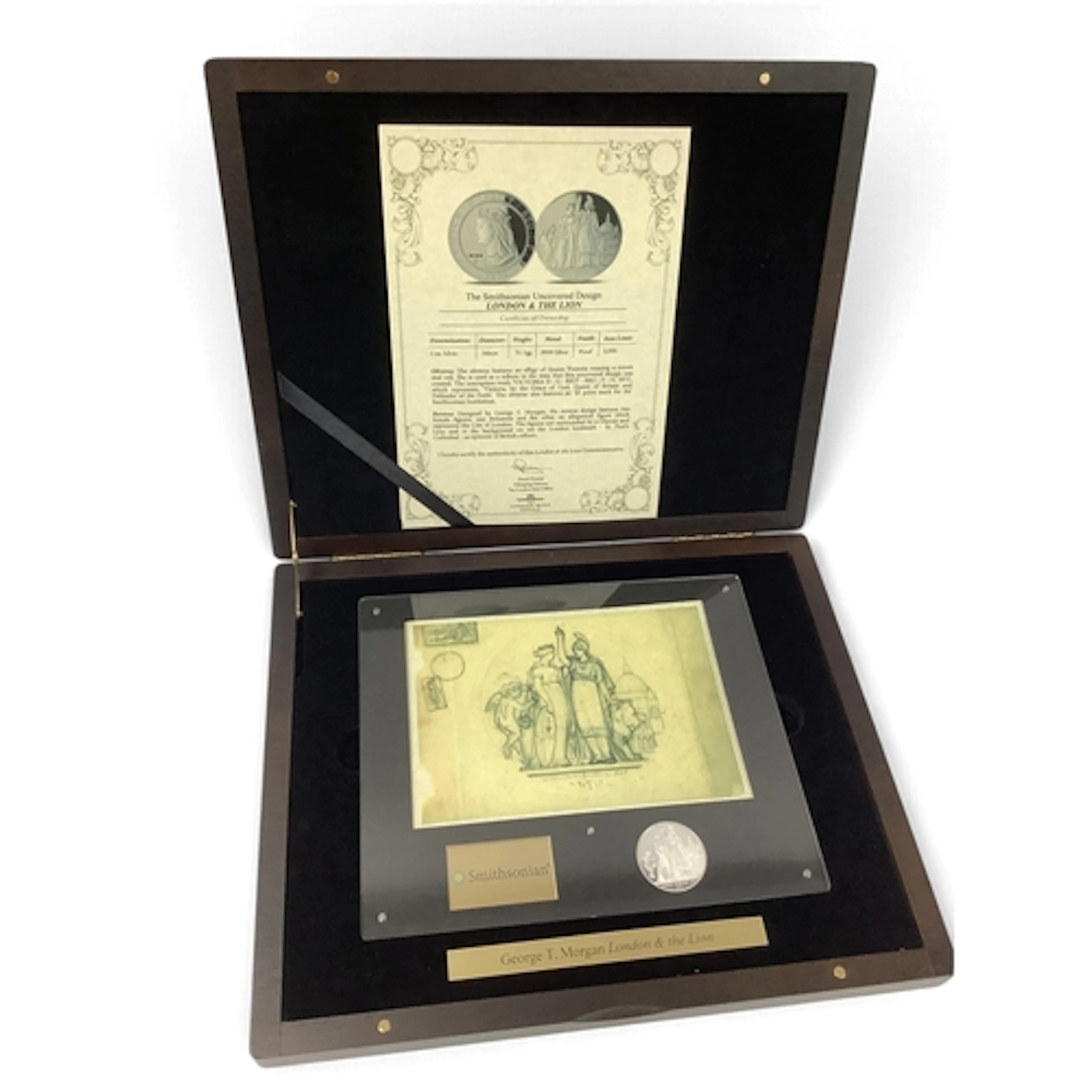 The Smithsonian Uncovered Design London & The Lion Fine silv...