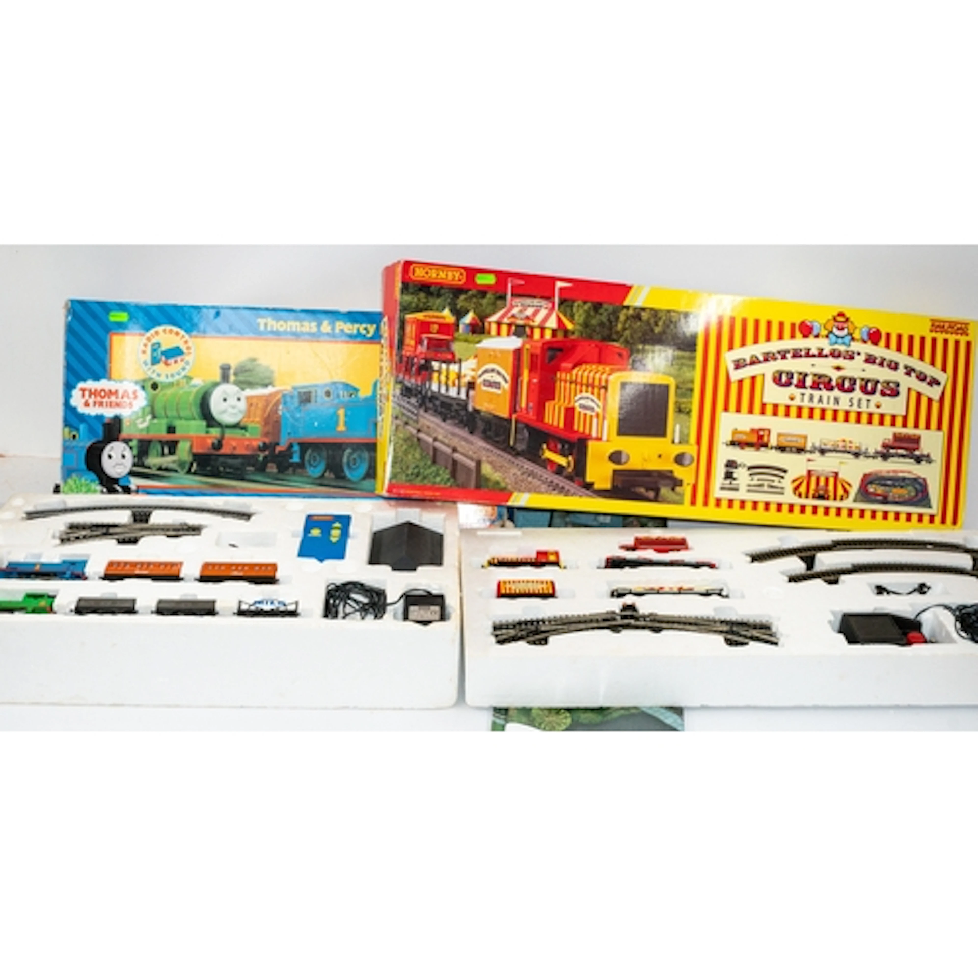 Toys: Two Hornby boxed OO-gauge model railways, Thomas &...