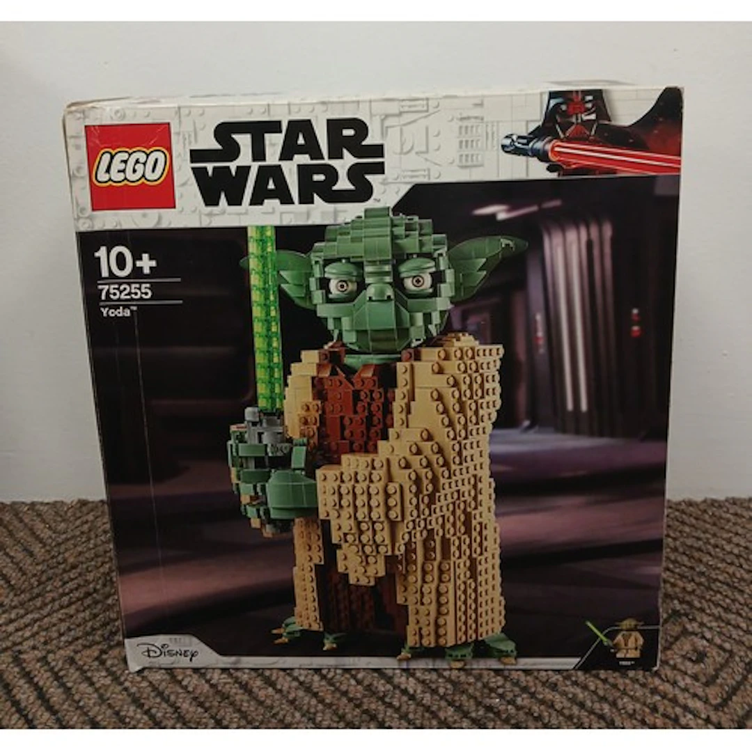Lego Star Wars Yoda 75255, (unbuilt with open box) with manu...