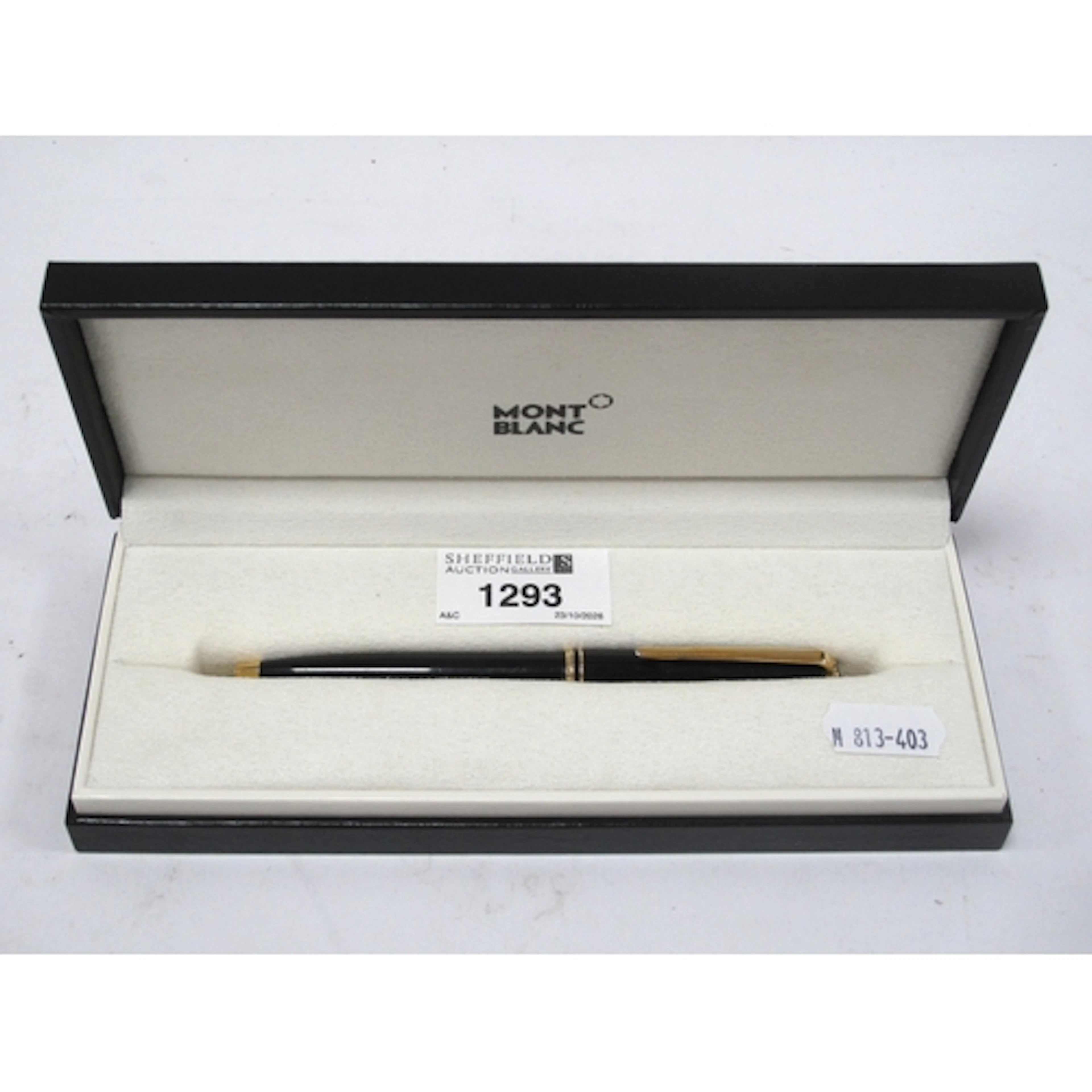 A Mont Blanc Classic Germany Ballpoint Pen, in original case...