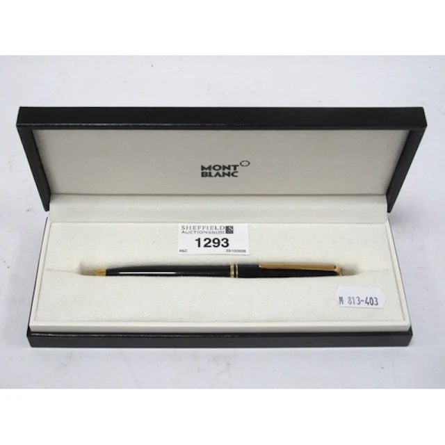 A Mont Blanc Classic Germany Ballpoint Pen, in original case...
