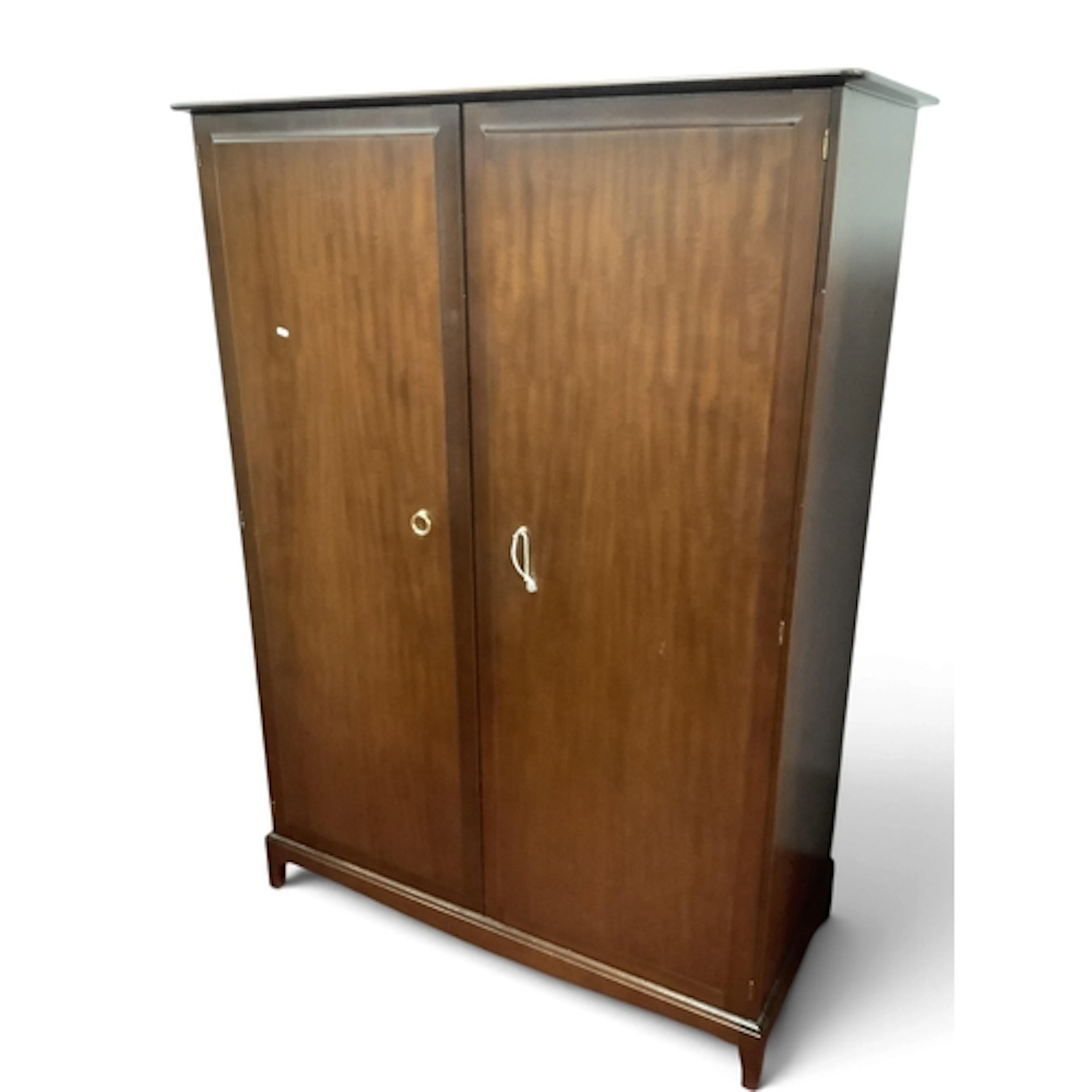 Stag Double Wardrobe 128cm wide.