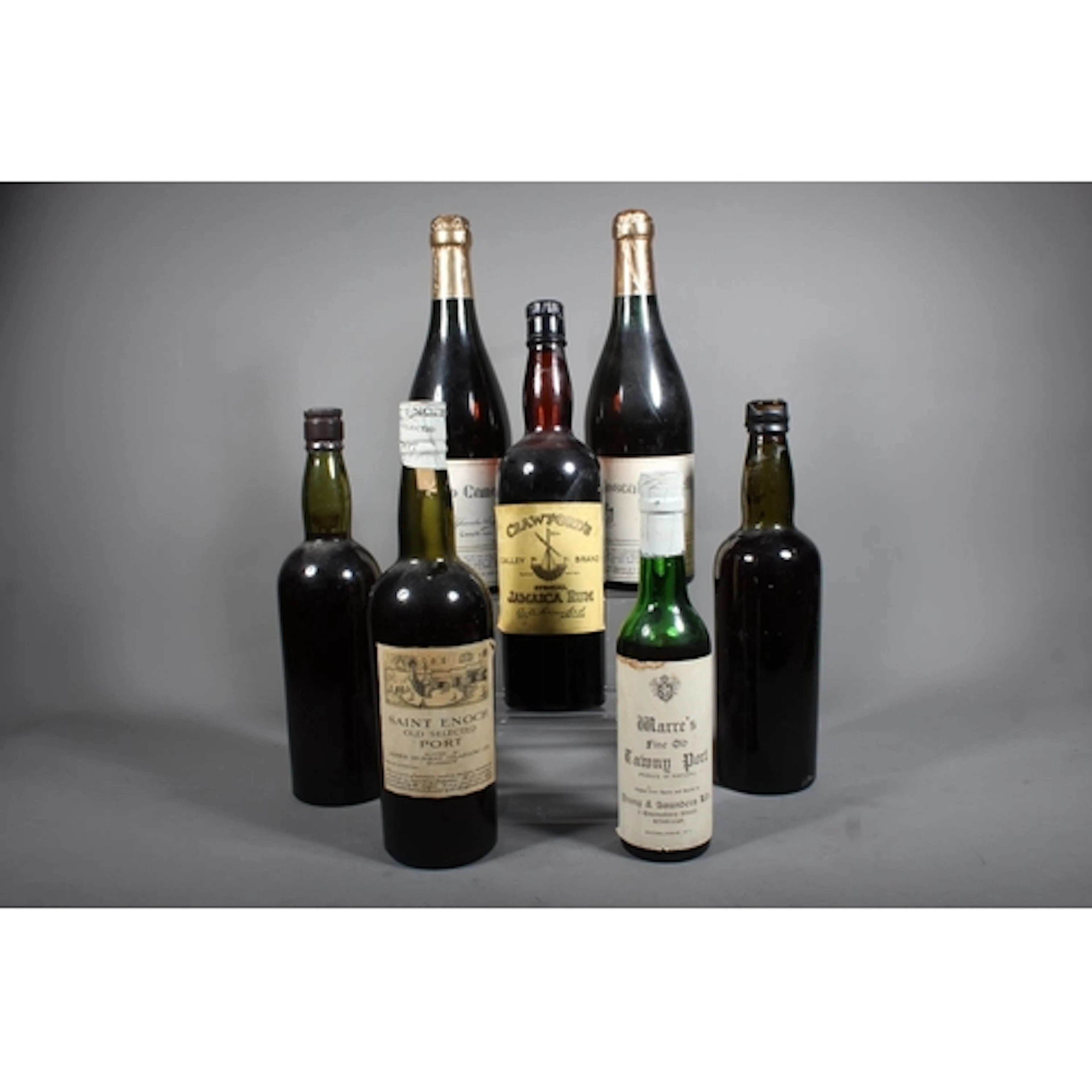 CRAWFORDS Galley Brand Special Jamaica Rum bottled by Crawfo...