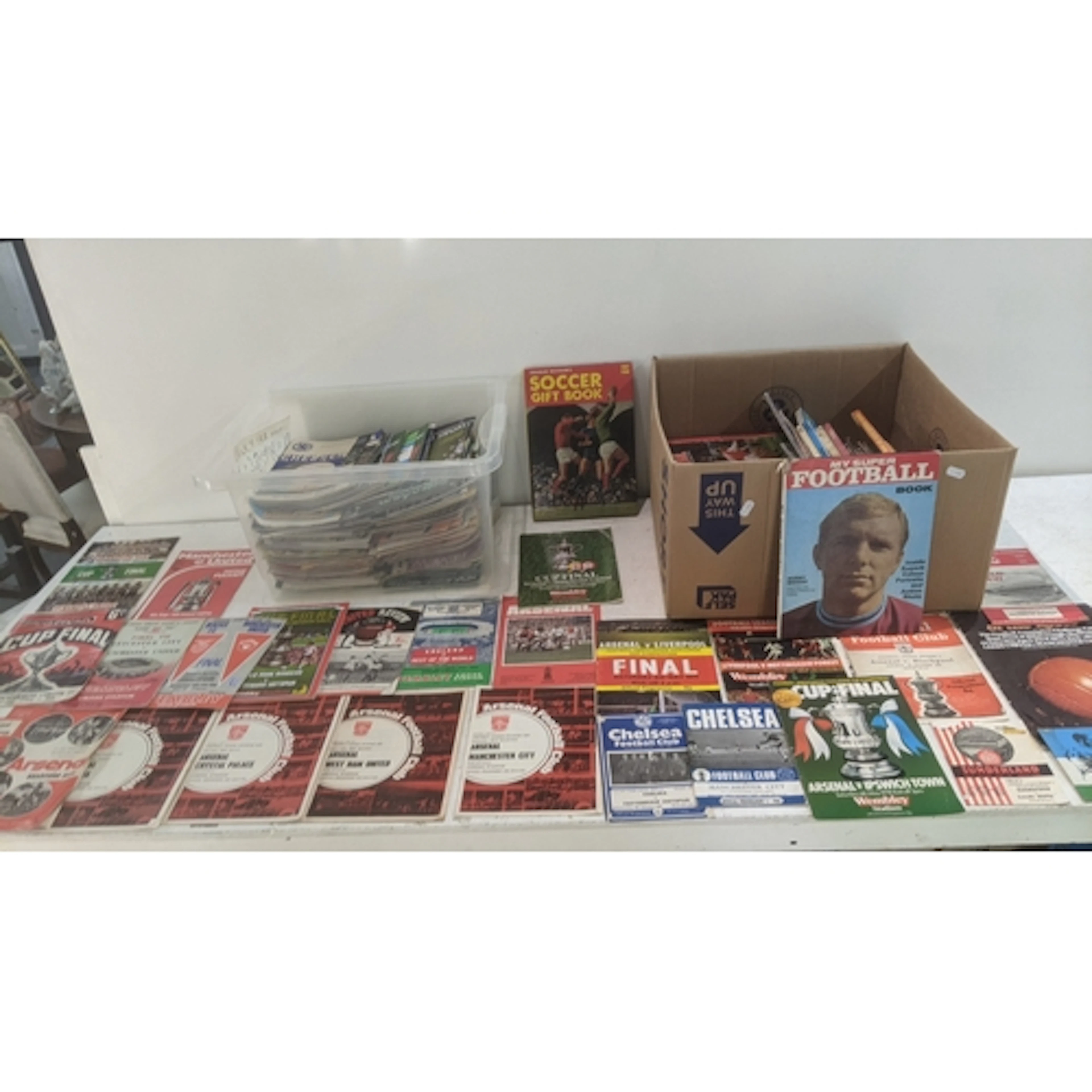Large collection of football programmes 1960's onwards with ...