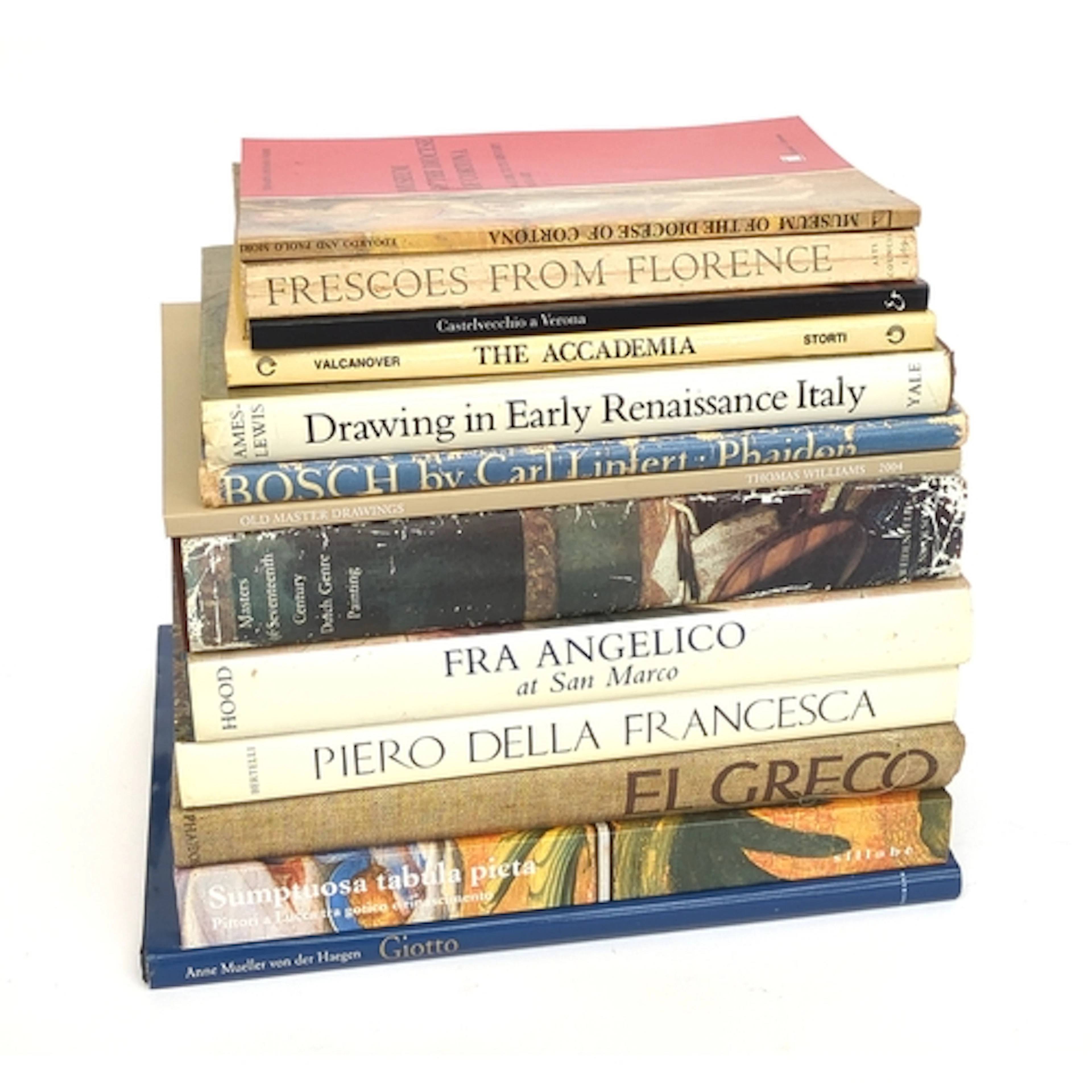 BOOKS, OLD MASTERS. A group with some very nice examples. Ma...