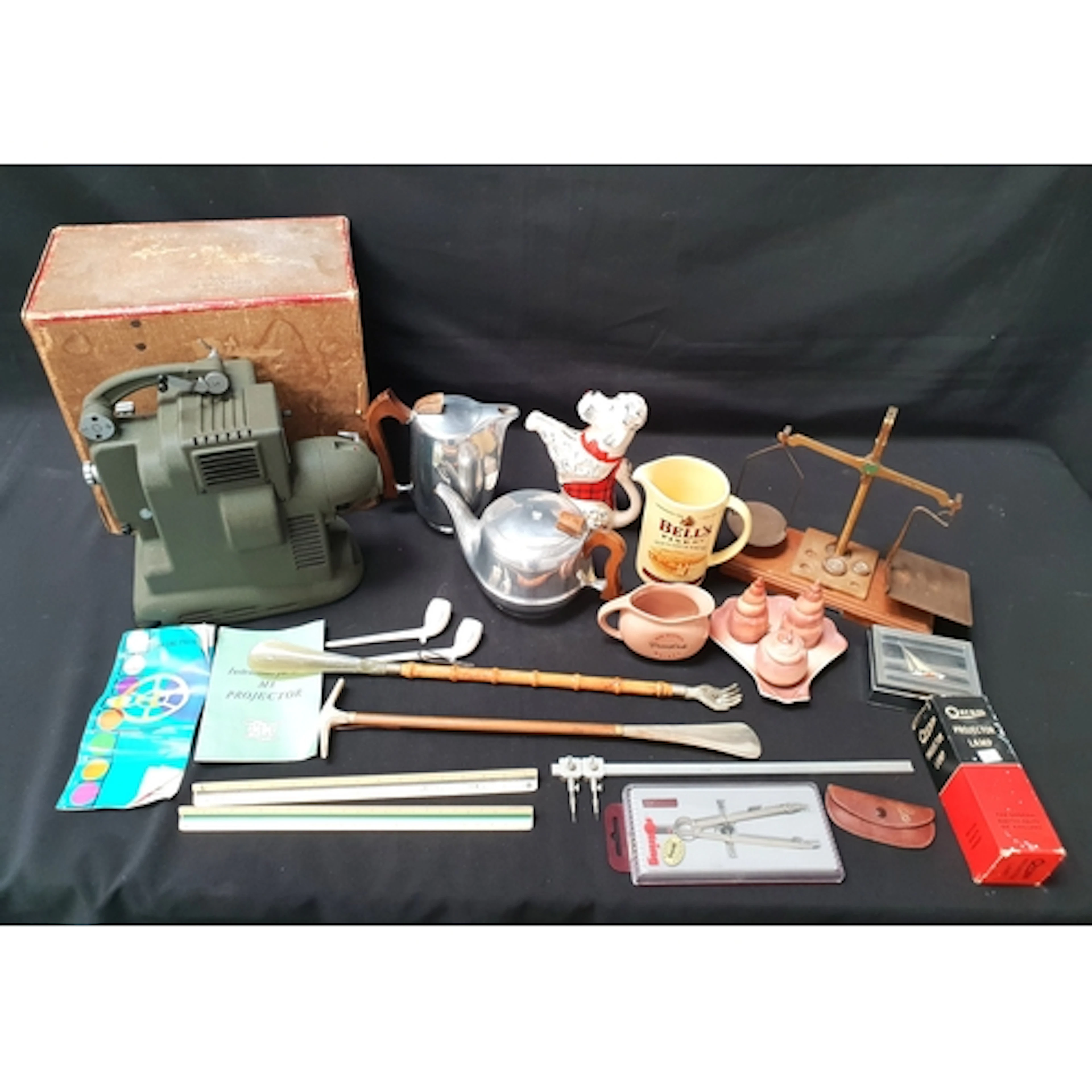 SELECTION OF GENERAL COLLECTABLES including a Bolex Paillard...