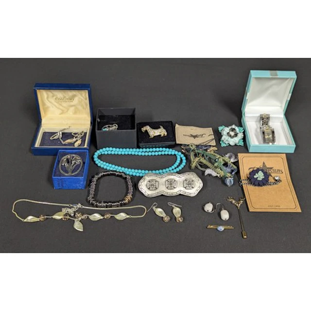 A Thomas Sabo sterling silver and turquoise bead necklace wi...