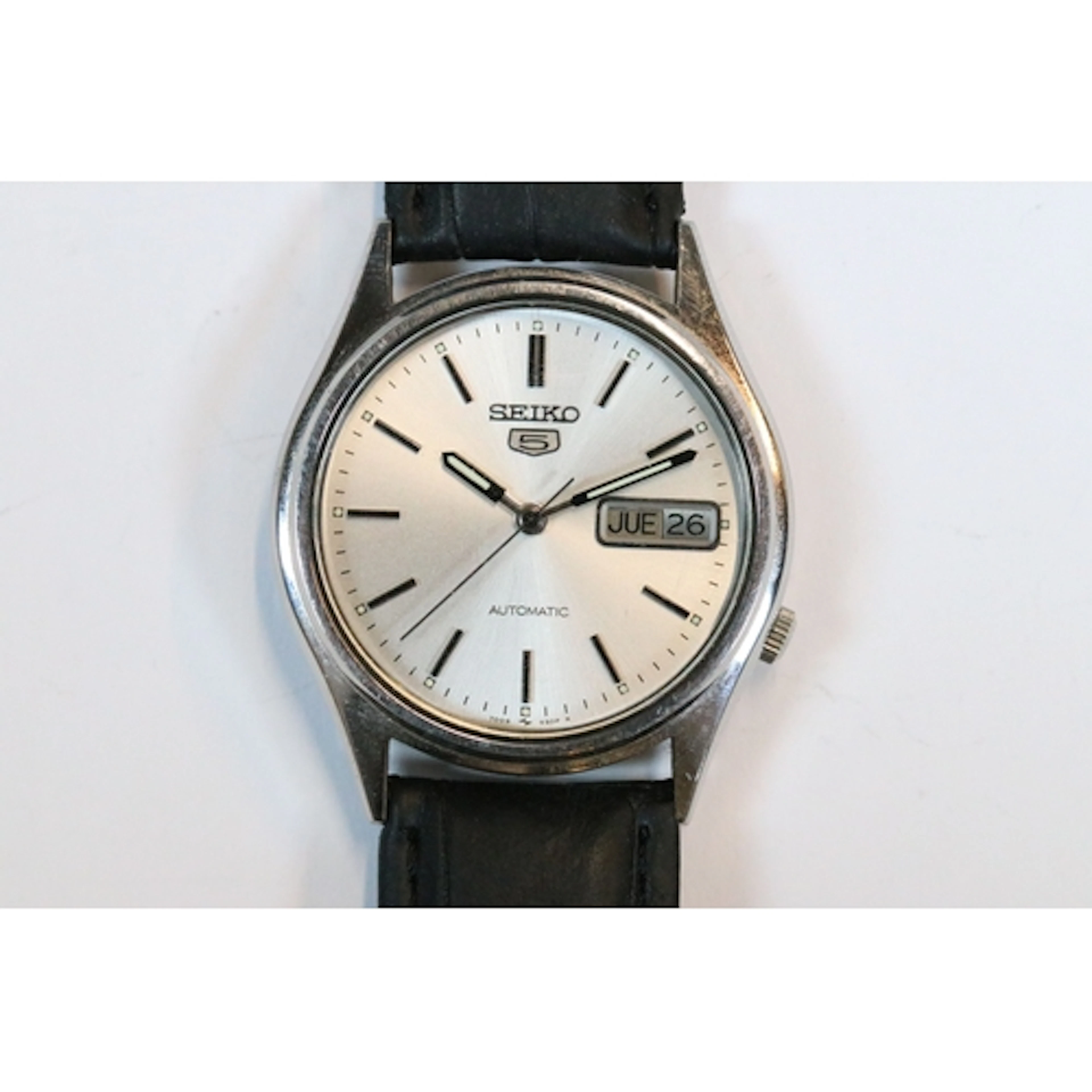A Vintage Seiko 5 Automatic 7009-3100 gents wrist watch, Day...