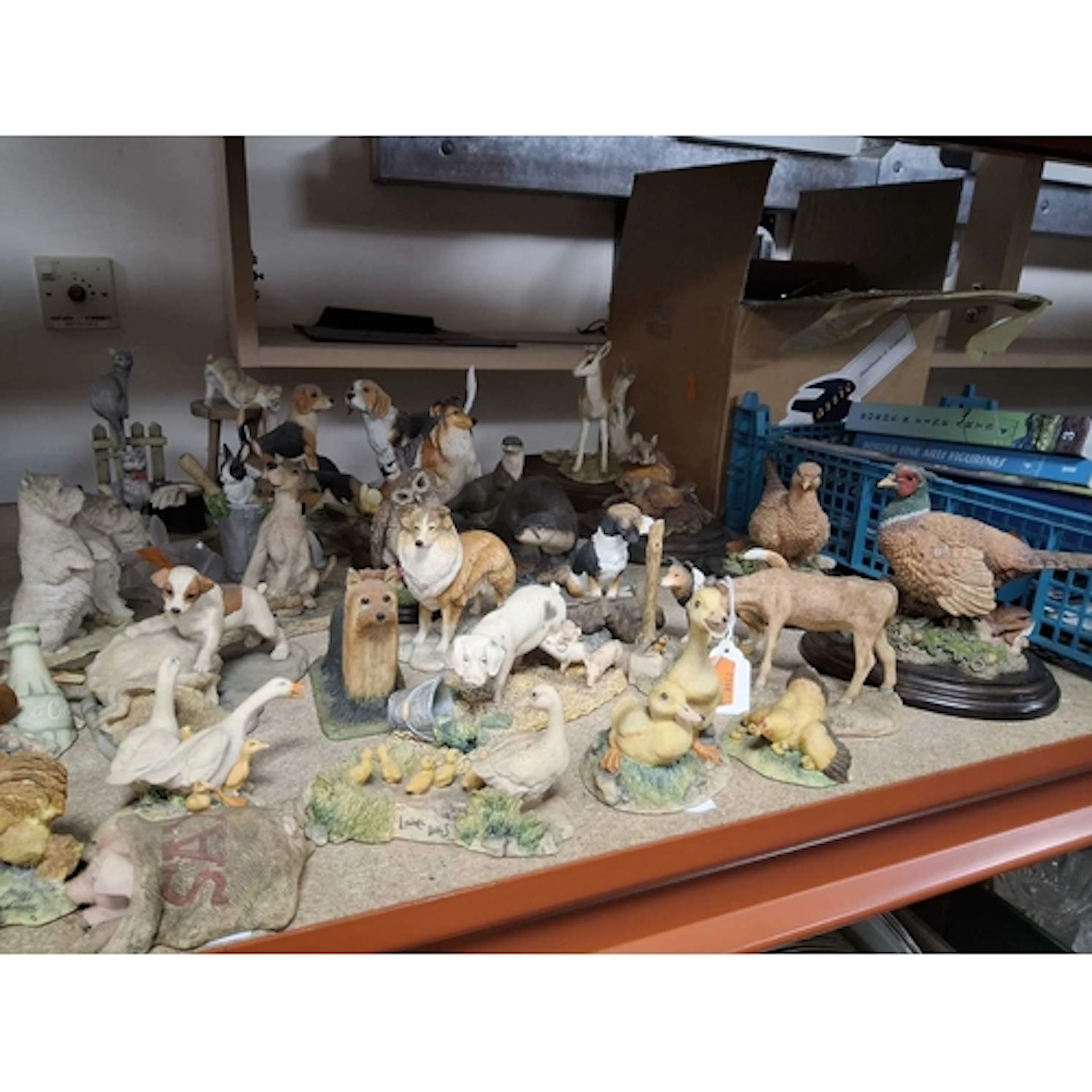 A COLLECTION OF BORDER FINE ARTS AND COUNTRY ARTISTS SCULPTU...