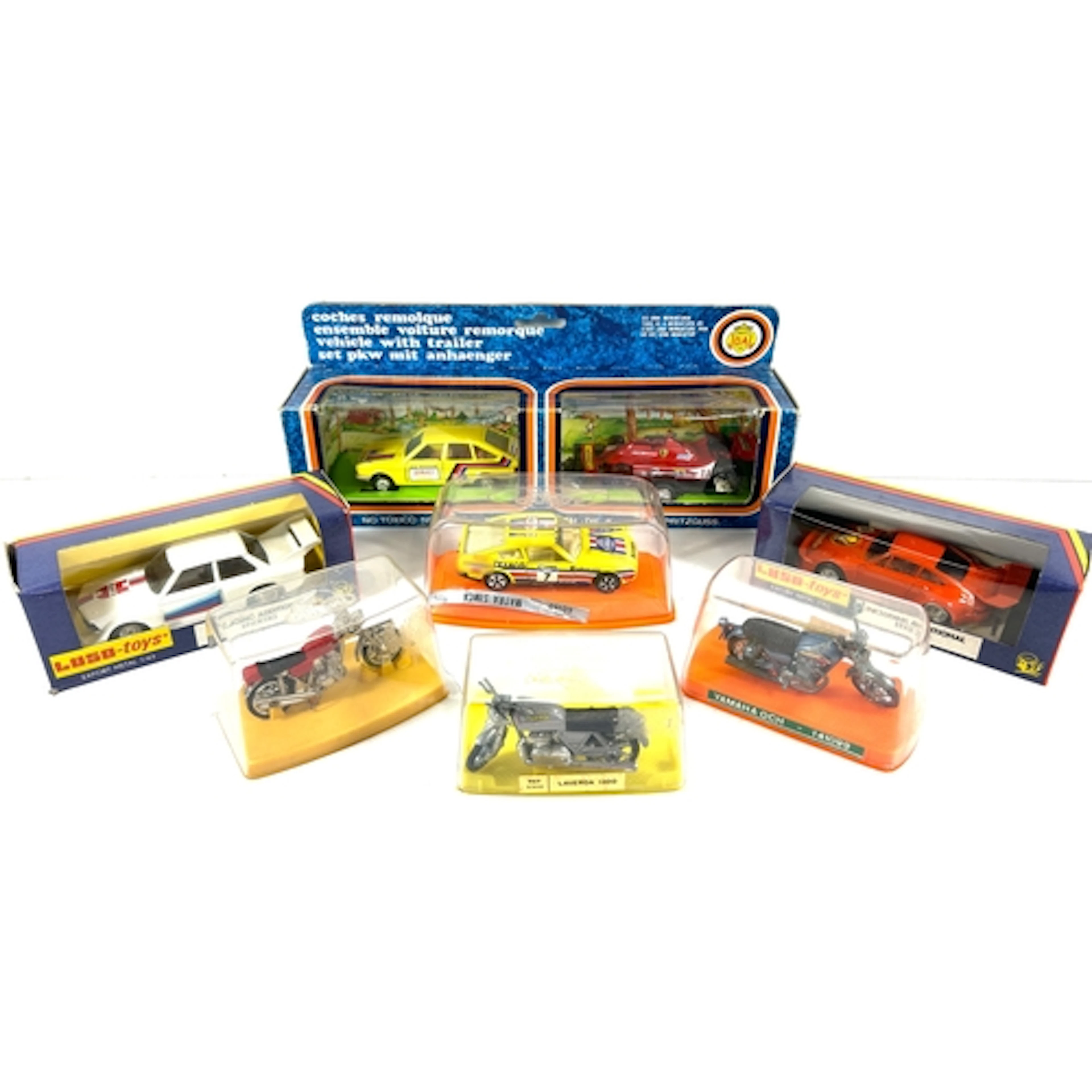13 Made in Spain die cast models dating from the 1970s and 1...