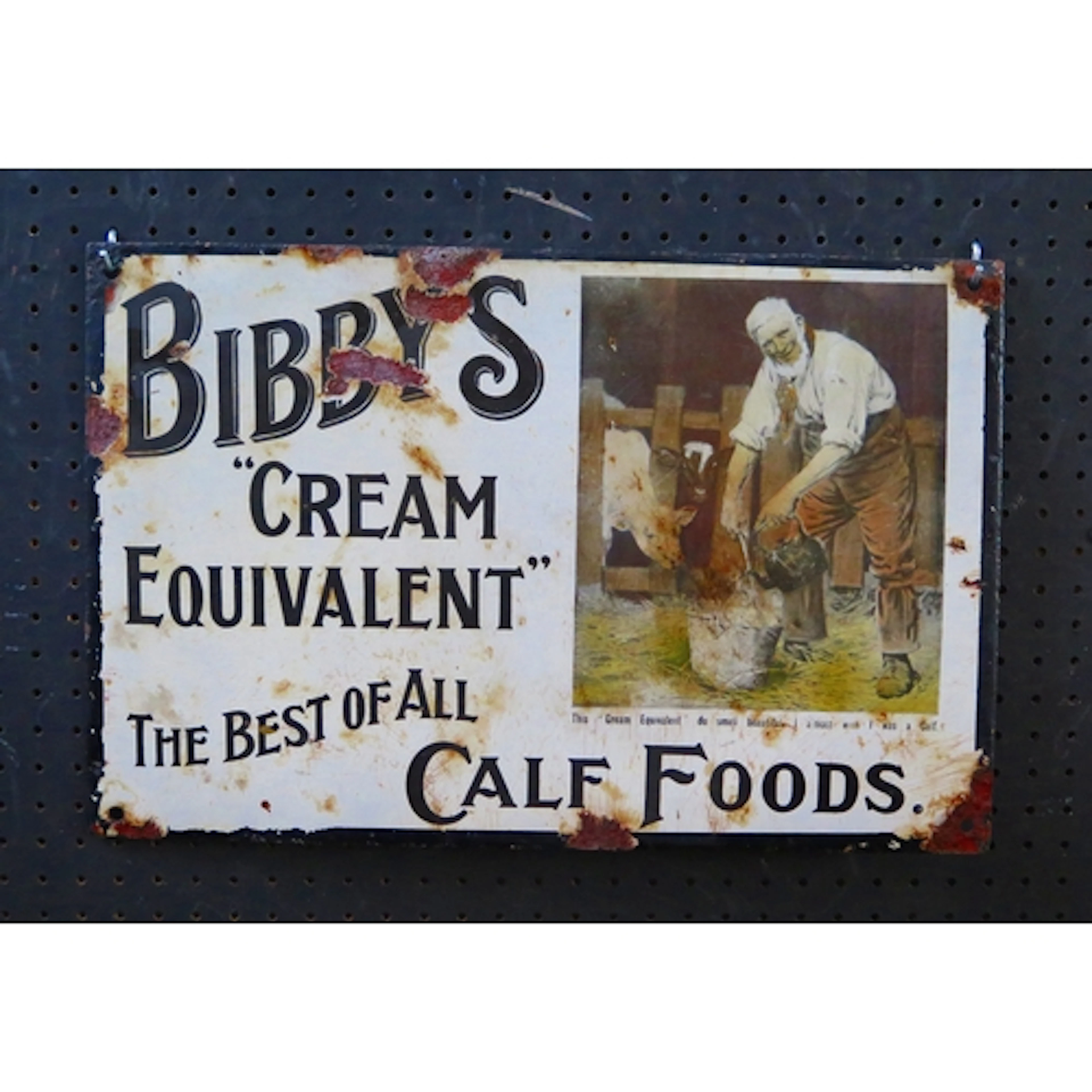 "Bibbys Cream Equivalent the Best of All Calf Foods" - an en...