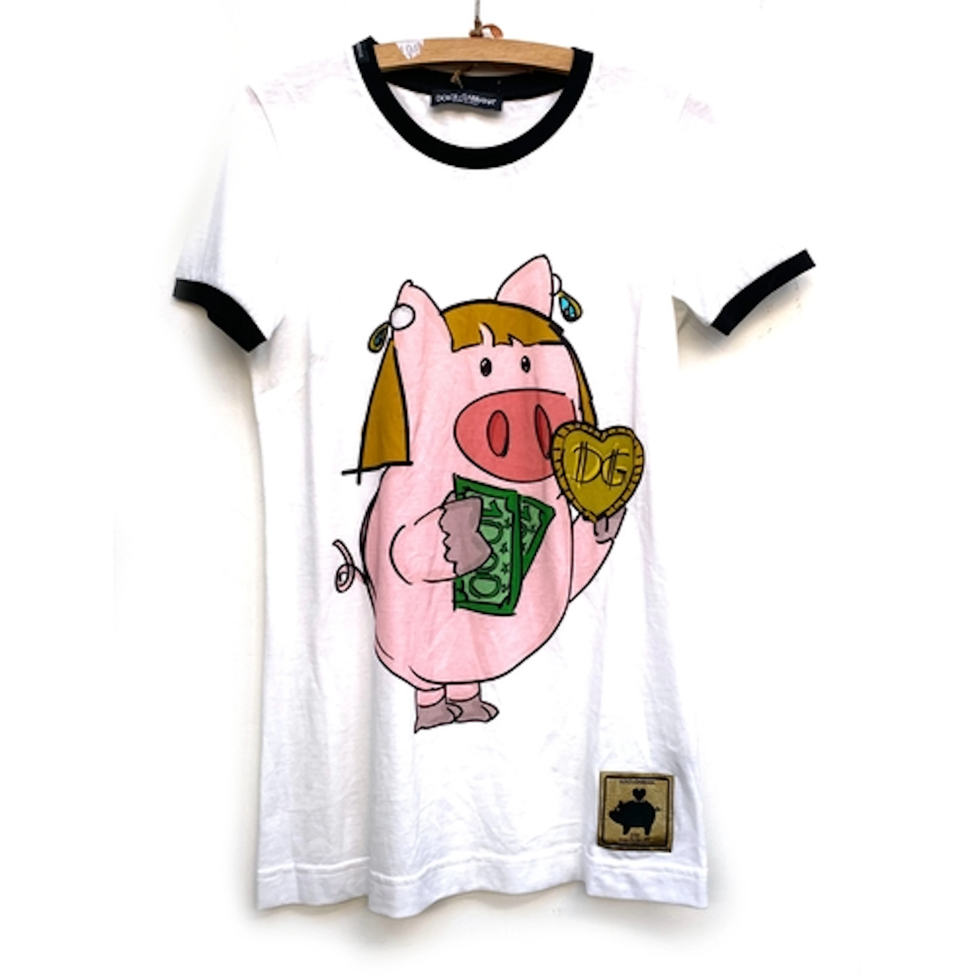 A Dolce & Gabbana 2019 Year of the Pig t-shirt, size 36