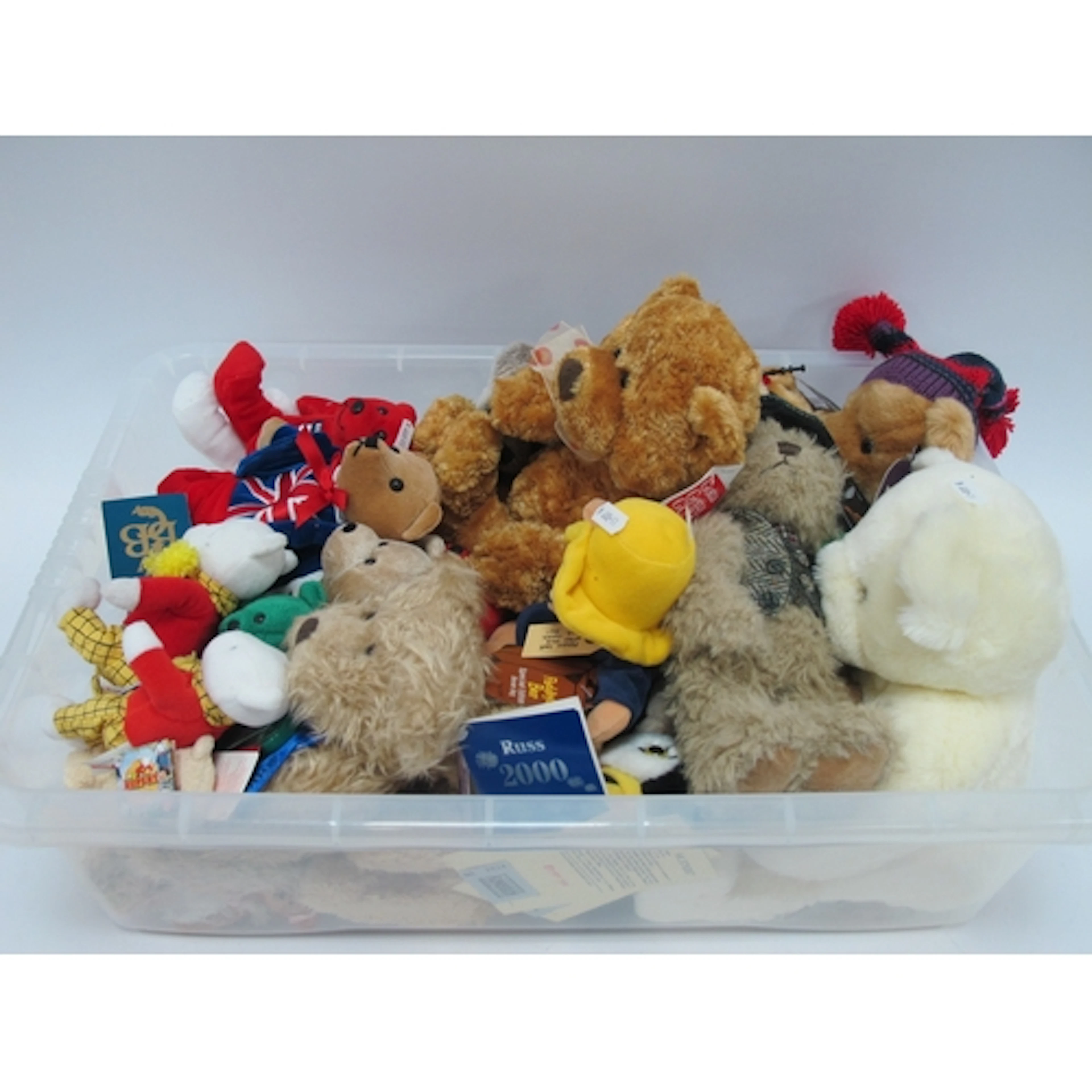 Plush Soft Toys and Themed Teddy Bears, in various sizes, in...