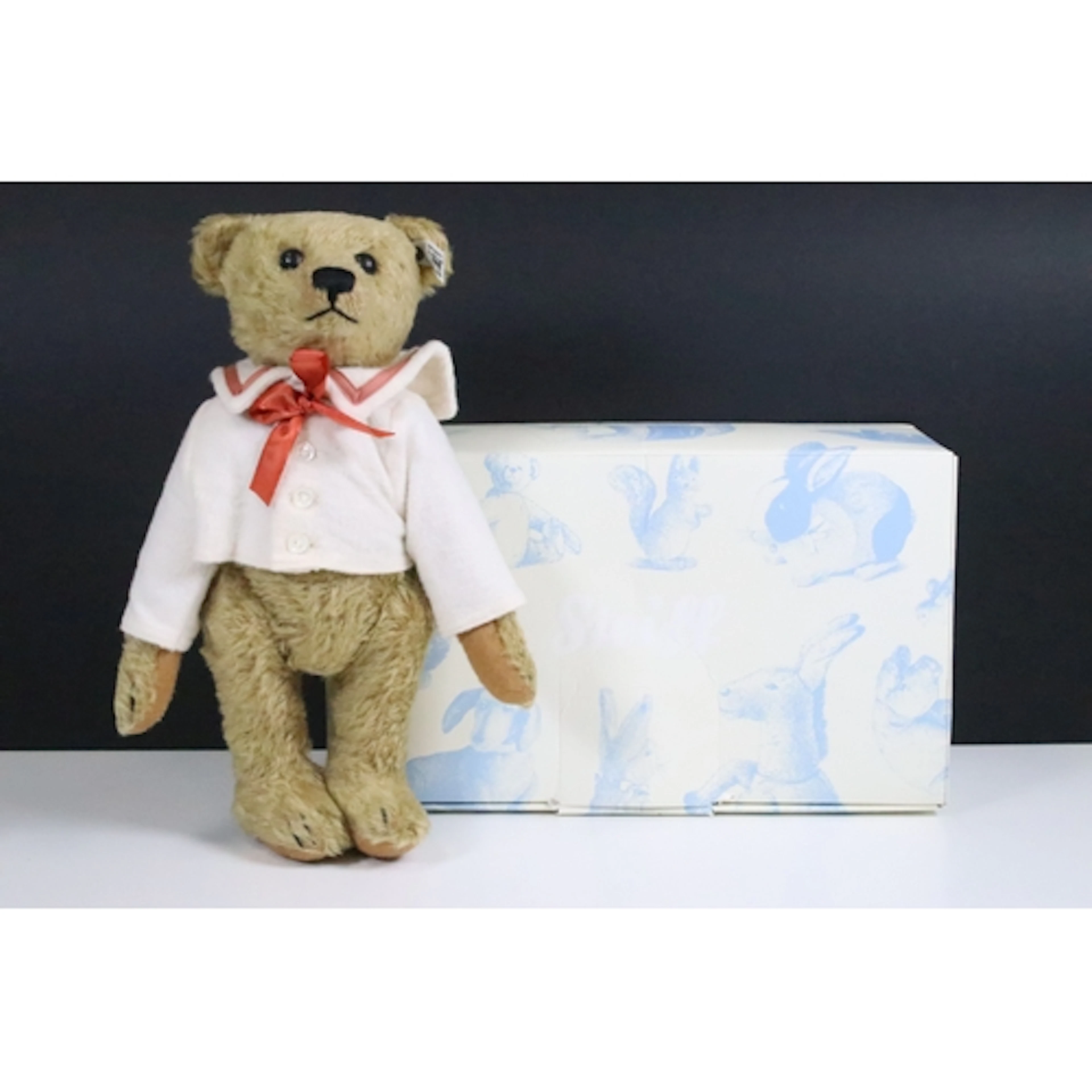 Steiff - Boxed ltd edn Steiff 403149 Archie Replica 1910, wi...