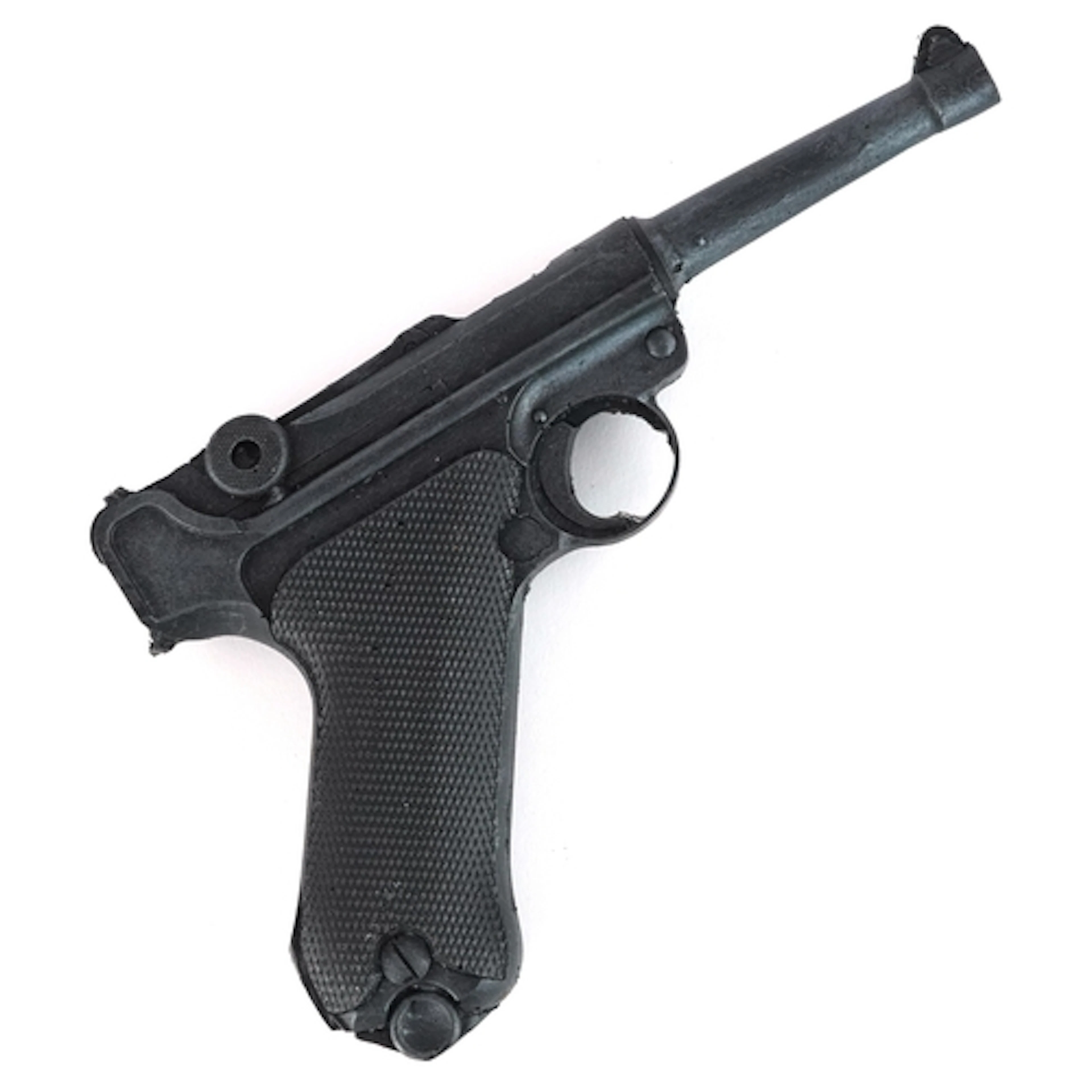 German Luger PO8 rubber film prop, 22cm wide.