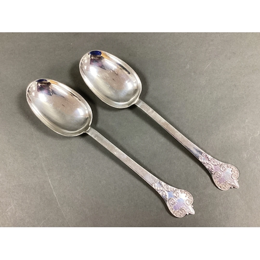 A Pair of Decorative Edwardian Britannia Standard Hallmarked...