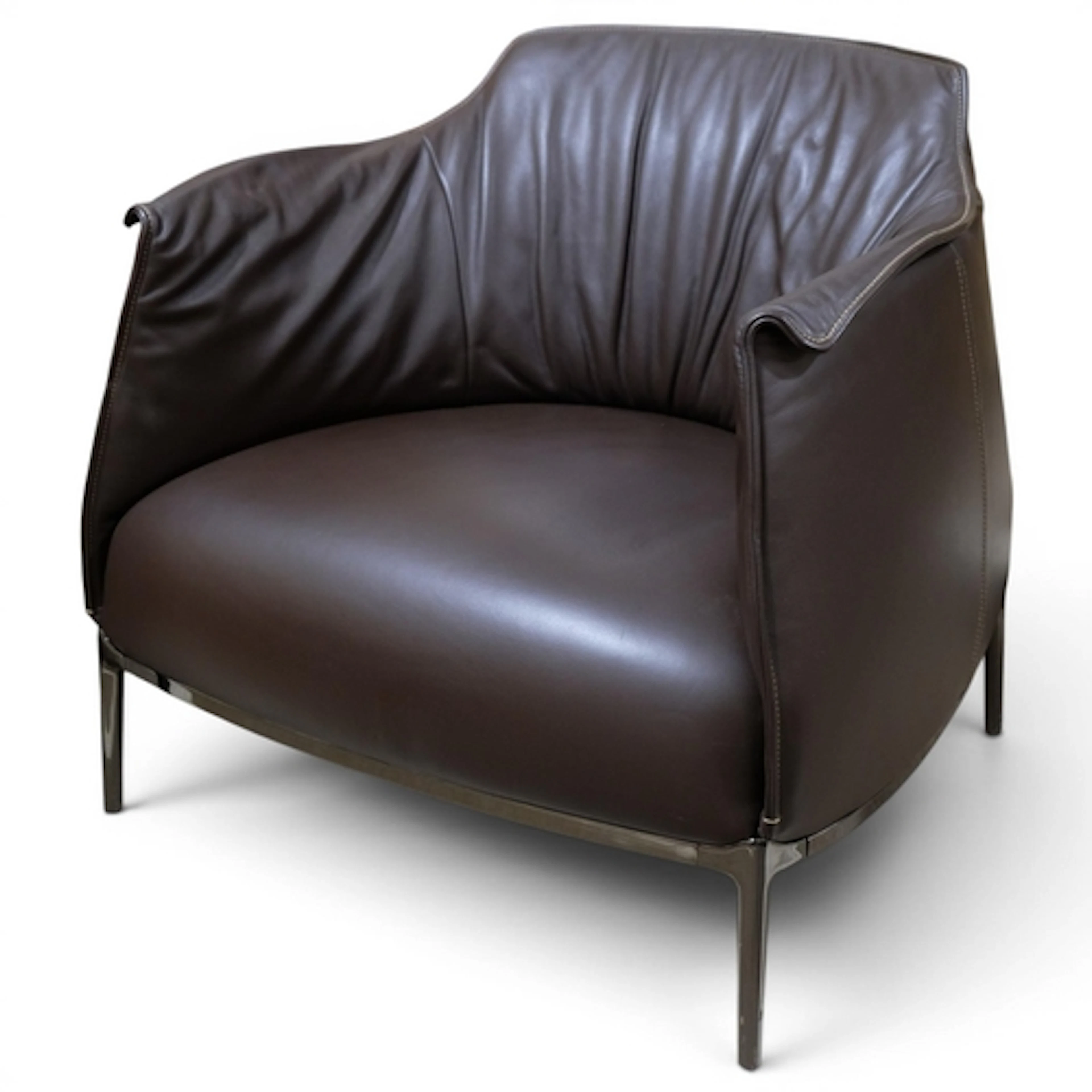 Poltrona Frau, a high end contemporary design Archibald loun...
