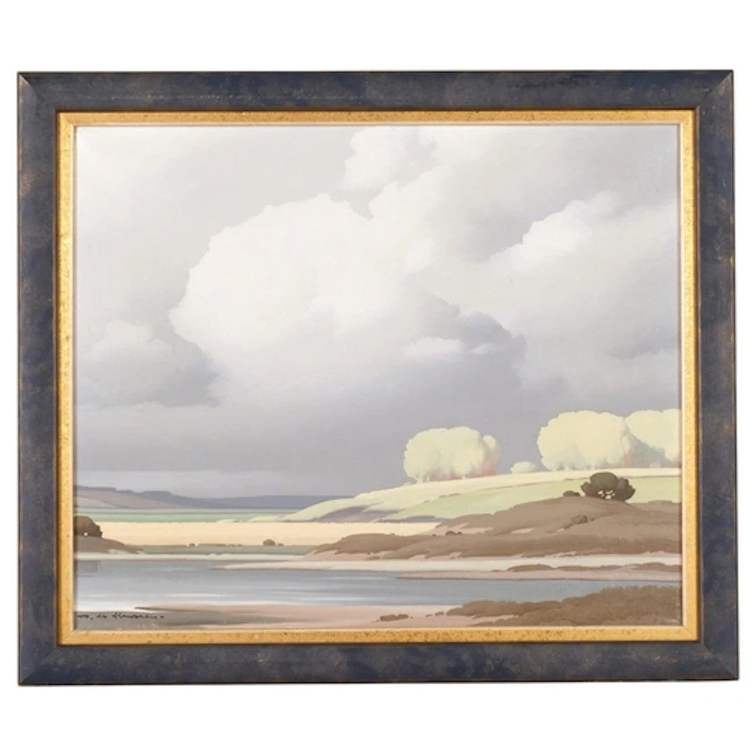 Pierre de Clausade (1910 - 1976), En Sologne, oil on canvas,...