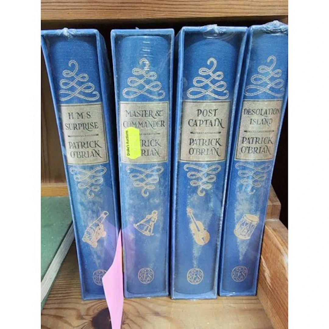 Four books from Patrick O'Brian, including "Post Captain" an...
