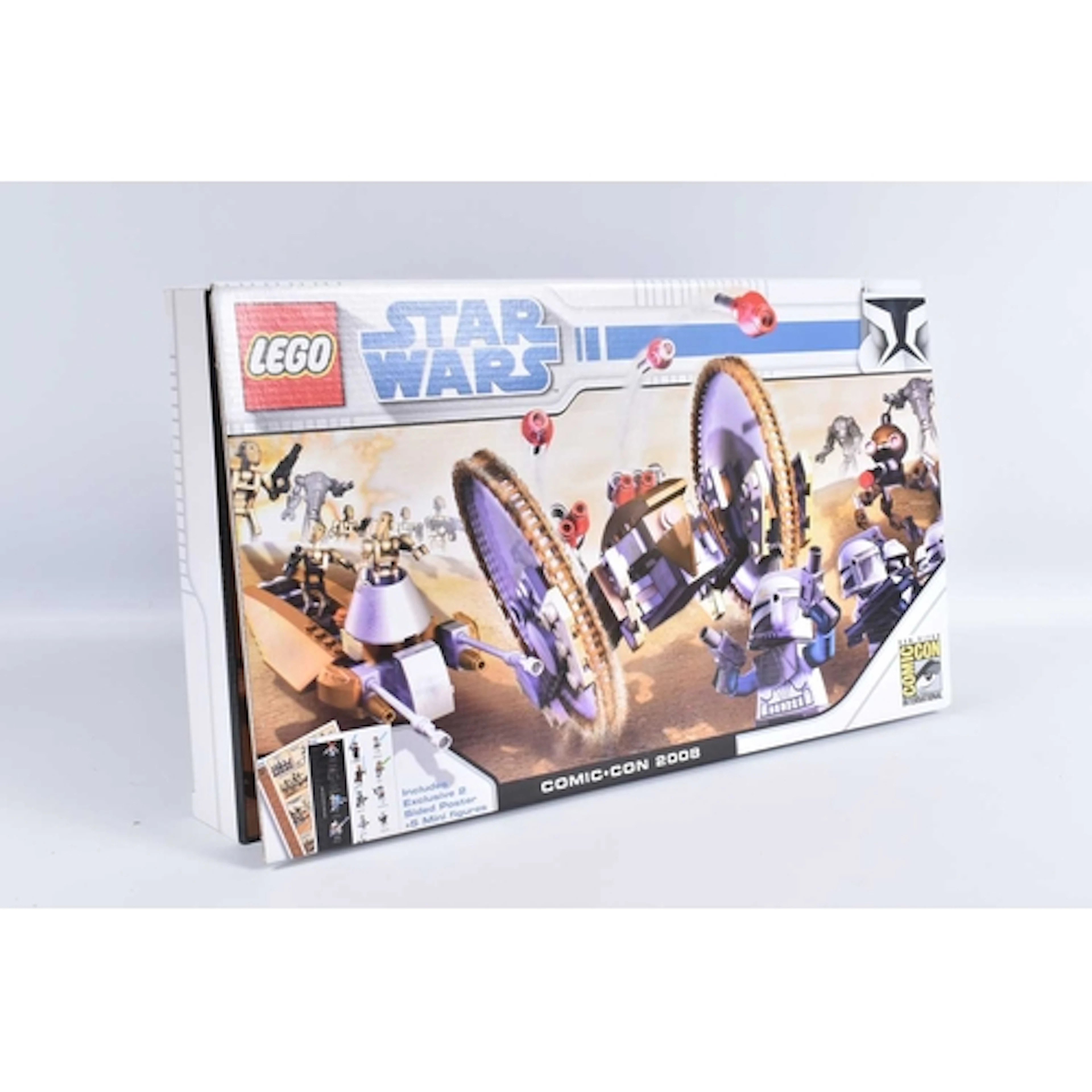 A RARE BOXED PROMOTIONAL LEGO STAR WARS 2008 SAN DIEGO COMIC...